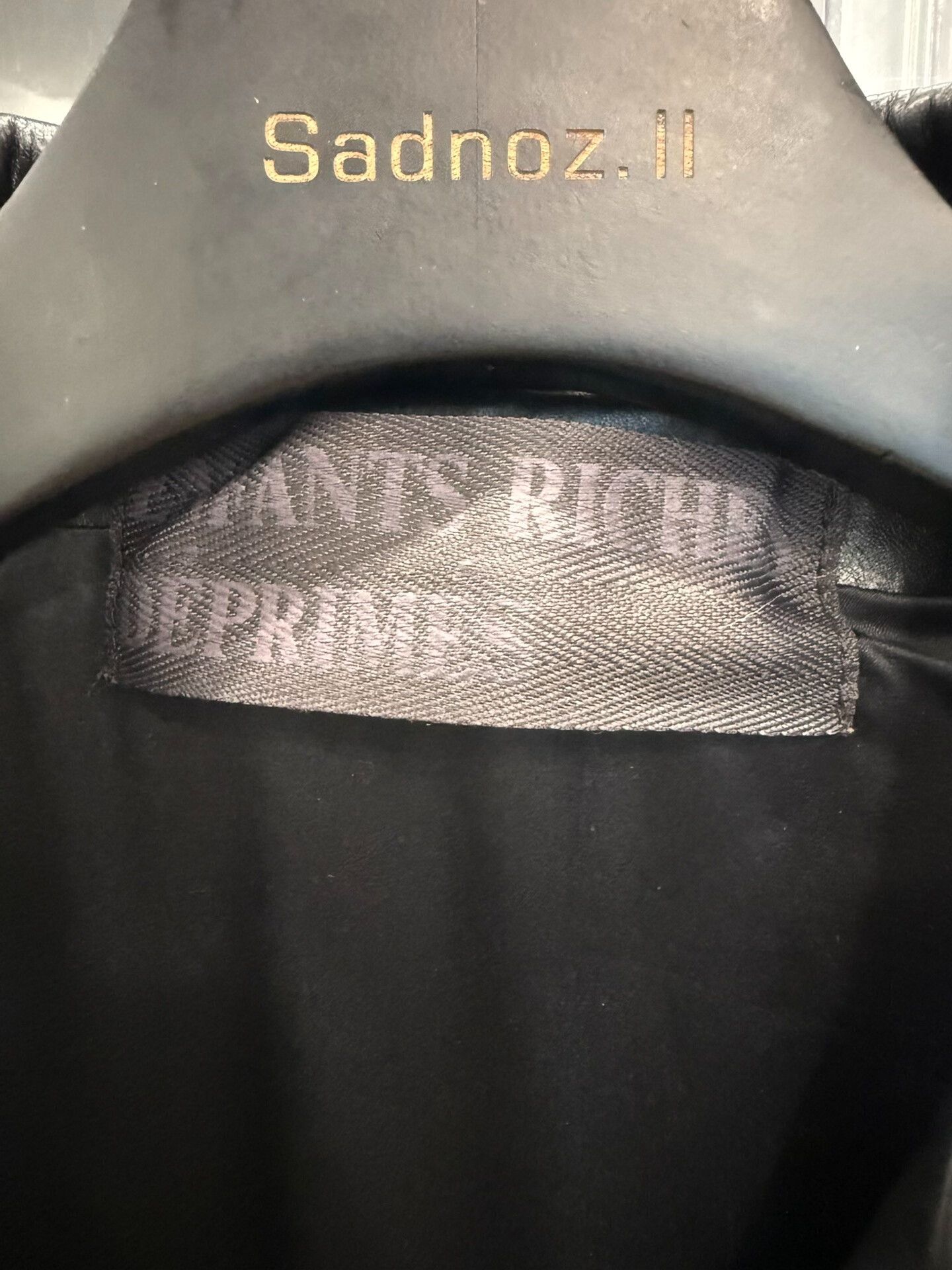Enfants Riches Deprimes ERD 19ss Portrait Leather Jacket Size US L / EU 52-54 / 3 - 5 Thumbnail