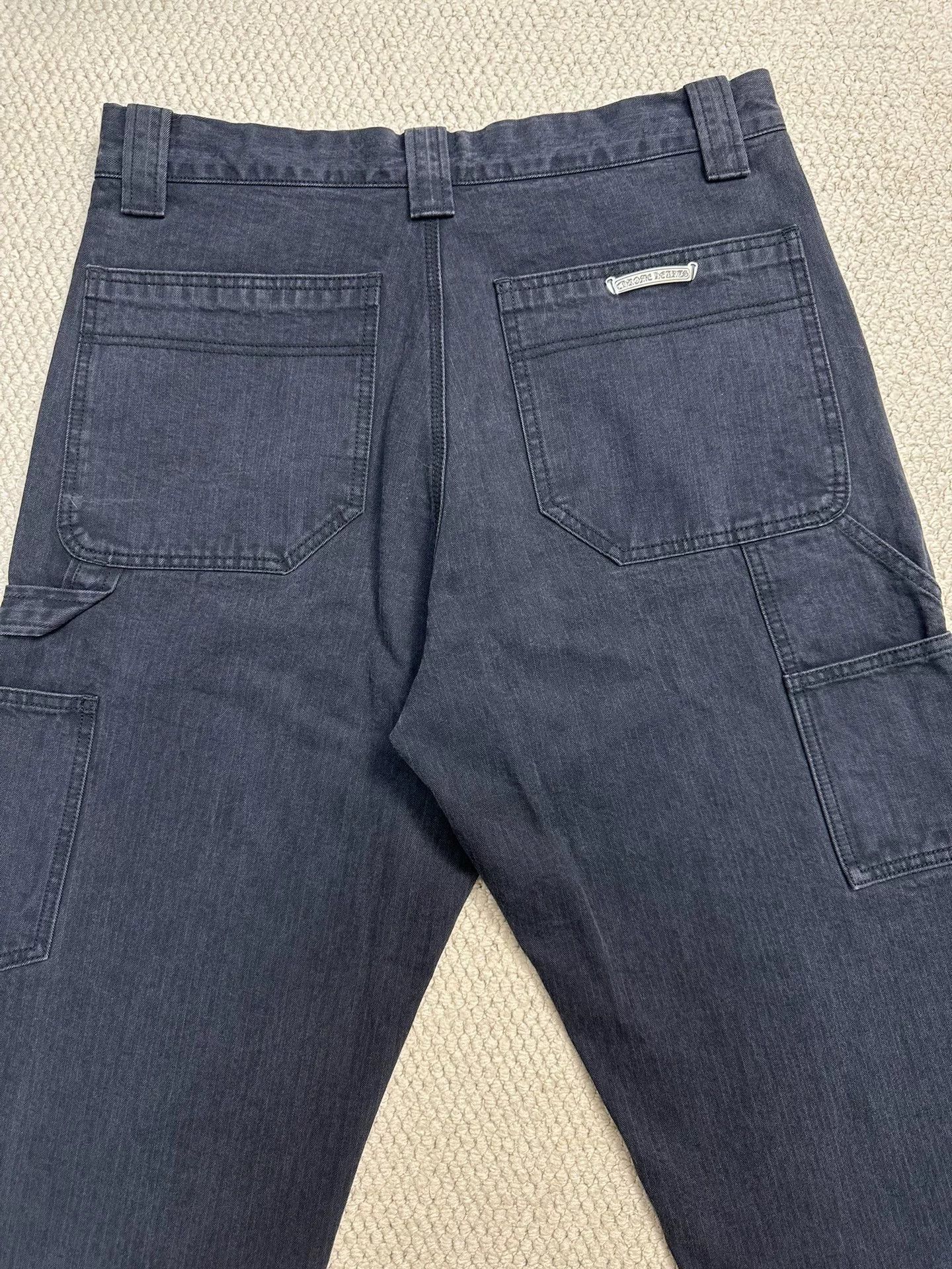 Chrome Hearts Chrome Hearts Washed Herringbone Cargo Pants Size US 32 / EU 48 - 4 Thumbnail
