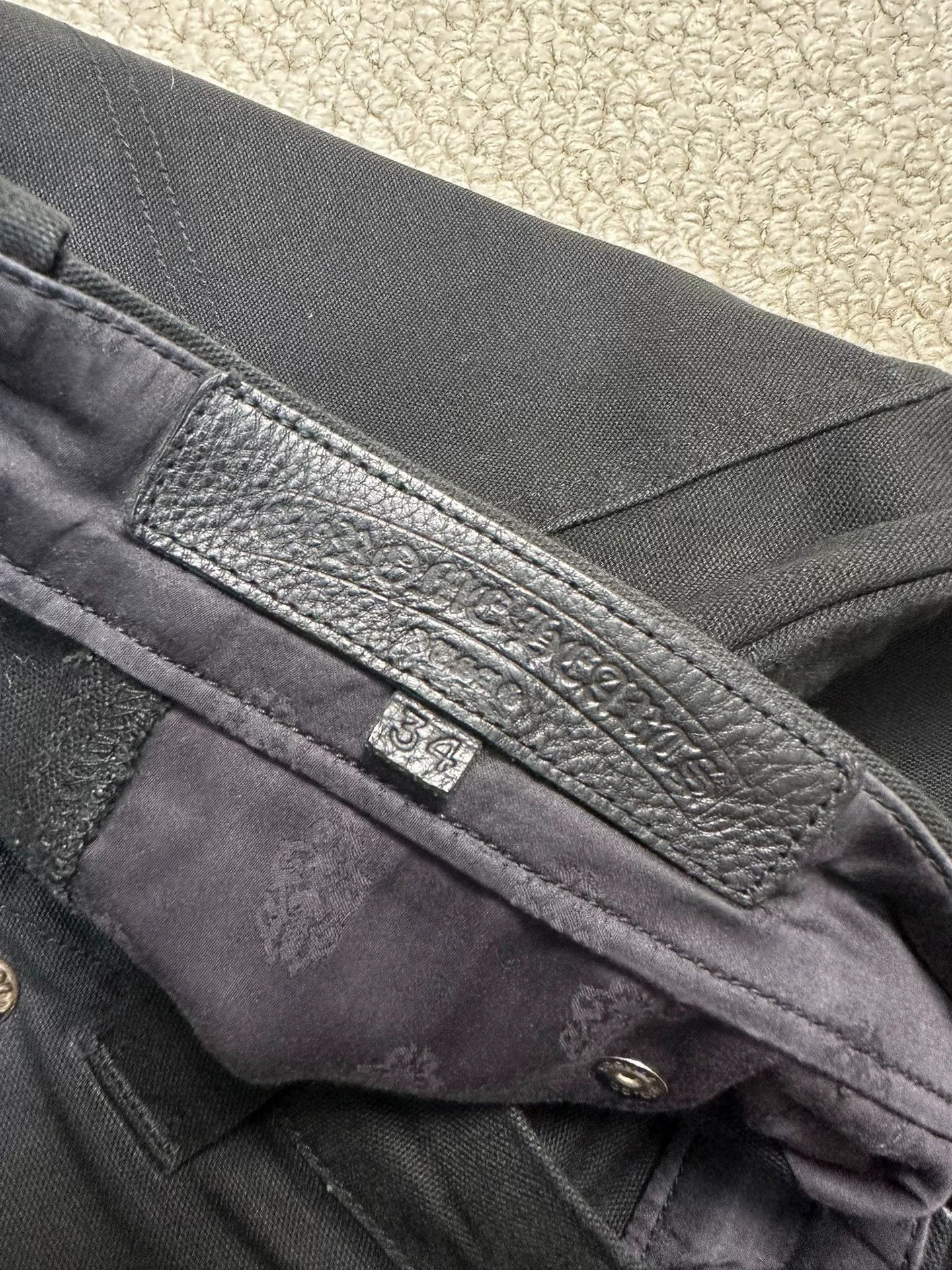Chrome Hearts Chrome Hearts Black Rivet Cargo Pants Size US 34 / EU 50 - 3 Thumbnail