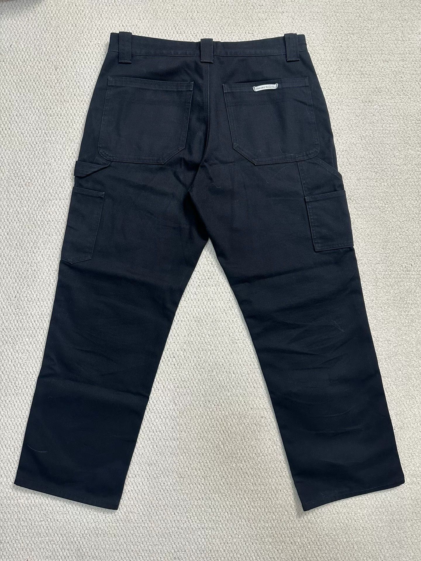 Chrome Hearts Chrome Hearts Black Rivet Cargo Pants Size US 34 / EU 50 - 2 Thumbnail