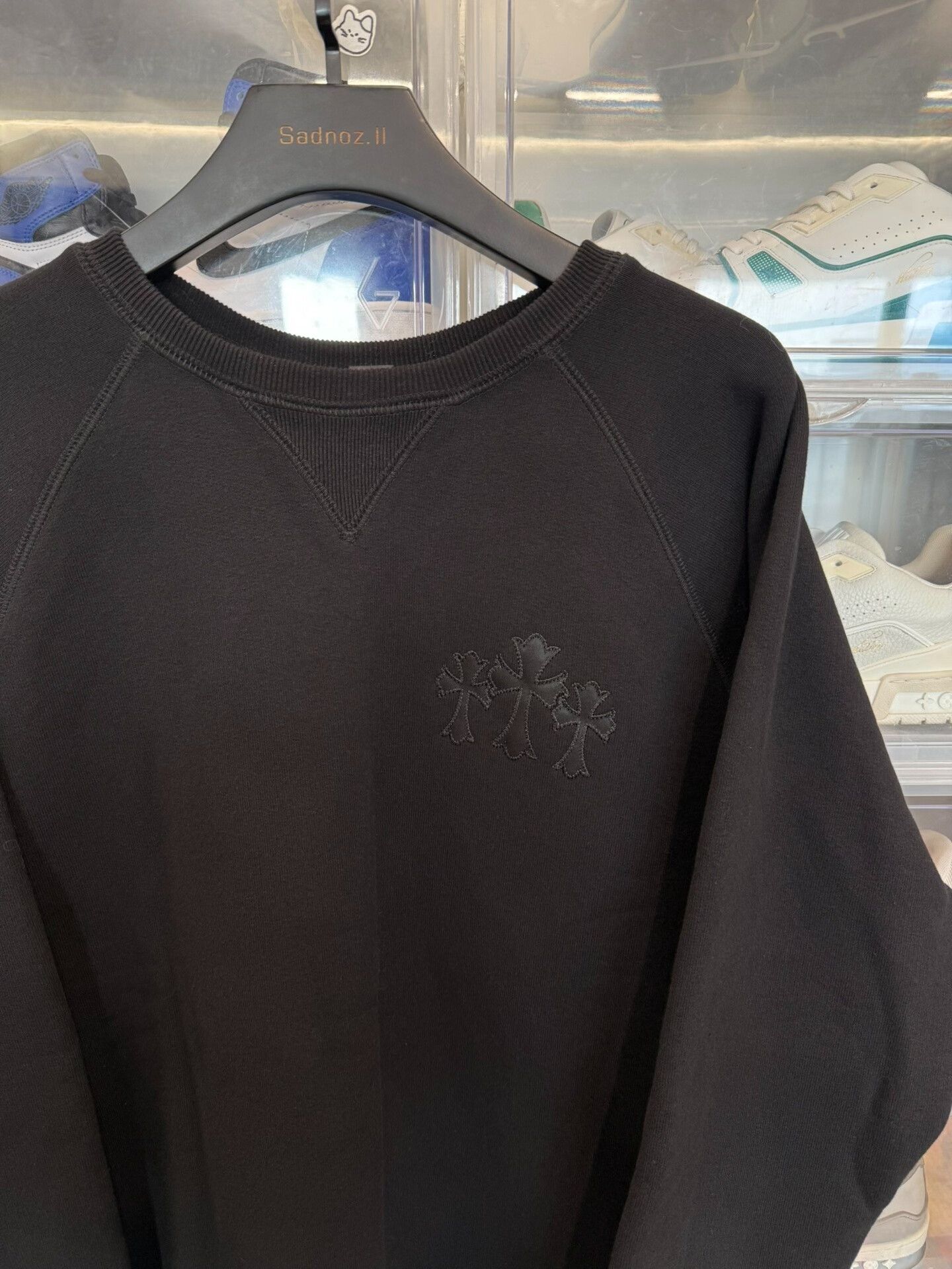 Chrome Hearts Chrome Hearts Cross Sanskrit Patch Crewneck Size US XXL / EU 58 / 5 - 2 Thumbnail