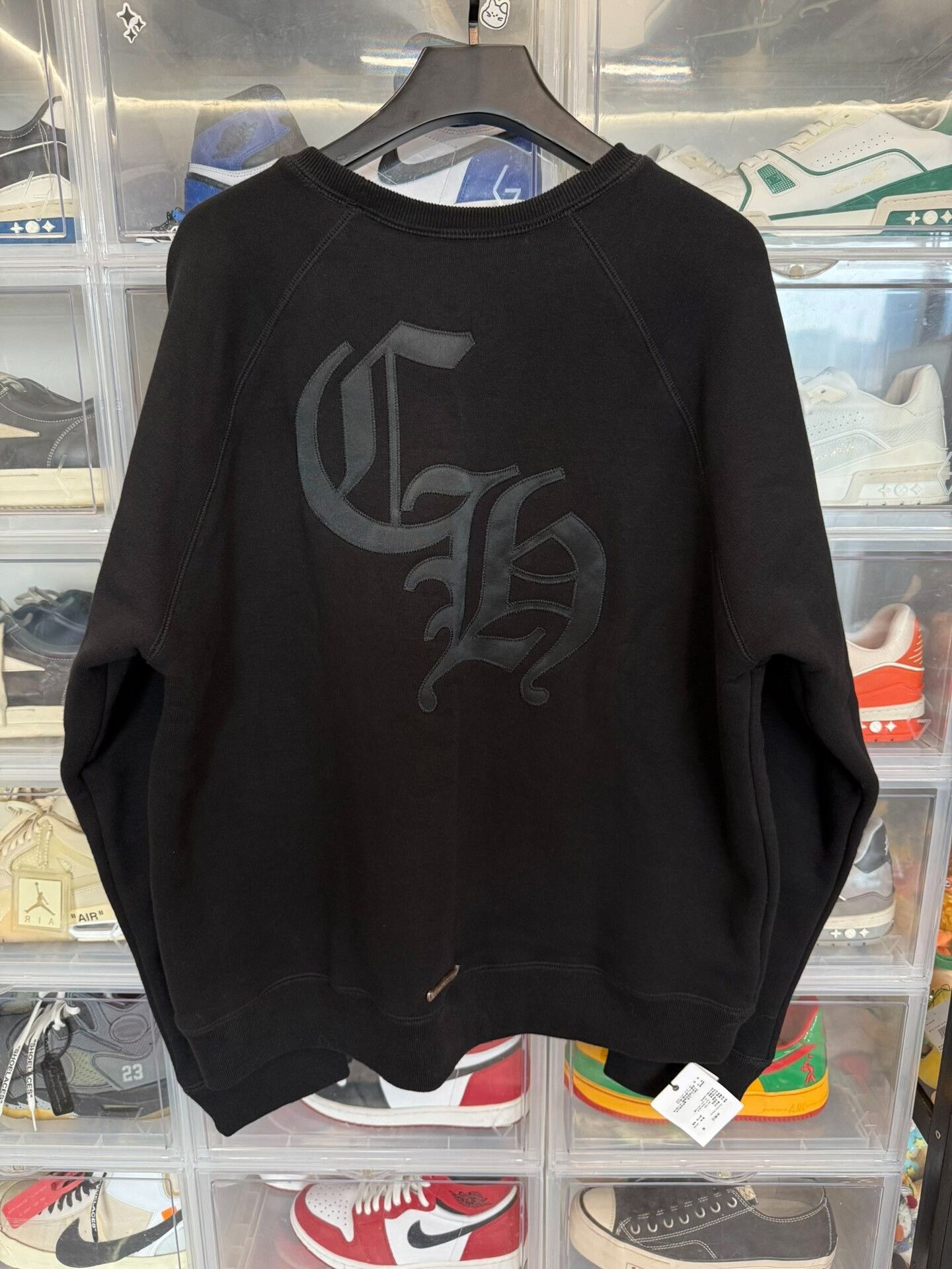 Chrome Hearts Chrome Hearts Cross Sanskrit Patch Crewneck Size US XXL / EU 58 / 5 - 3 Thumbnail