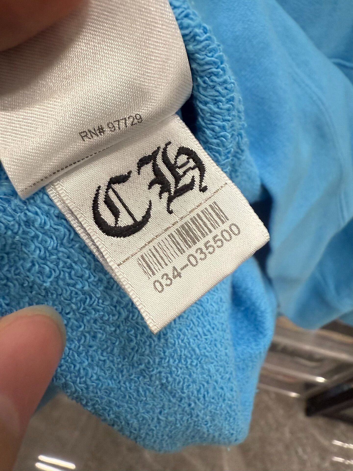 Chrome Hearts Chrome Hearts Mattyboy Graffiti Sky Blue Hoodie Size US XL / EU 56 / 4 - 6 Thumbnail