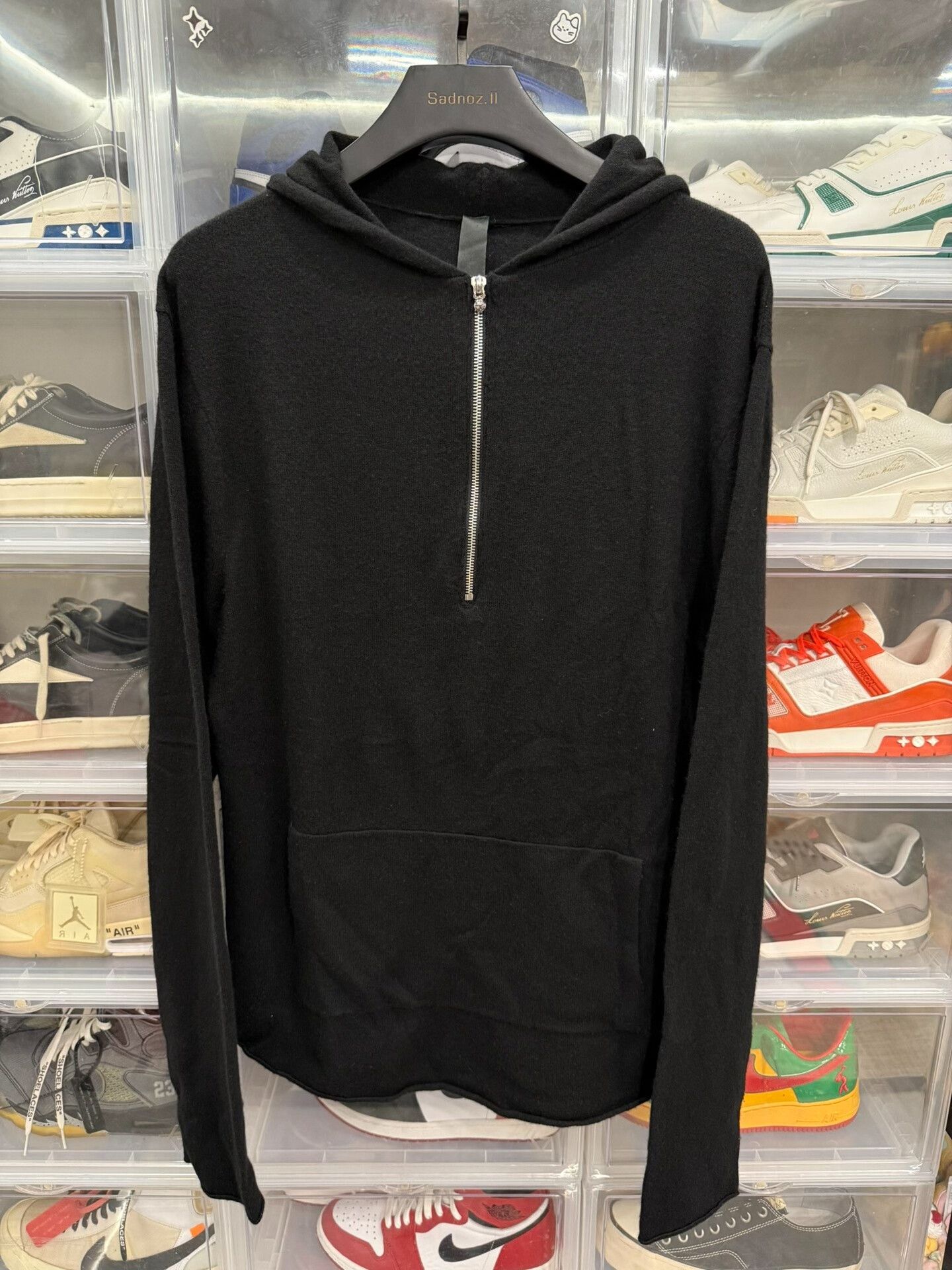 Chrome Hearts Chrome Hearts Cross Cashmere Half-Zip Hoodie Size US L / EU 52-54 / 3 - 2 Thumbnail