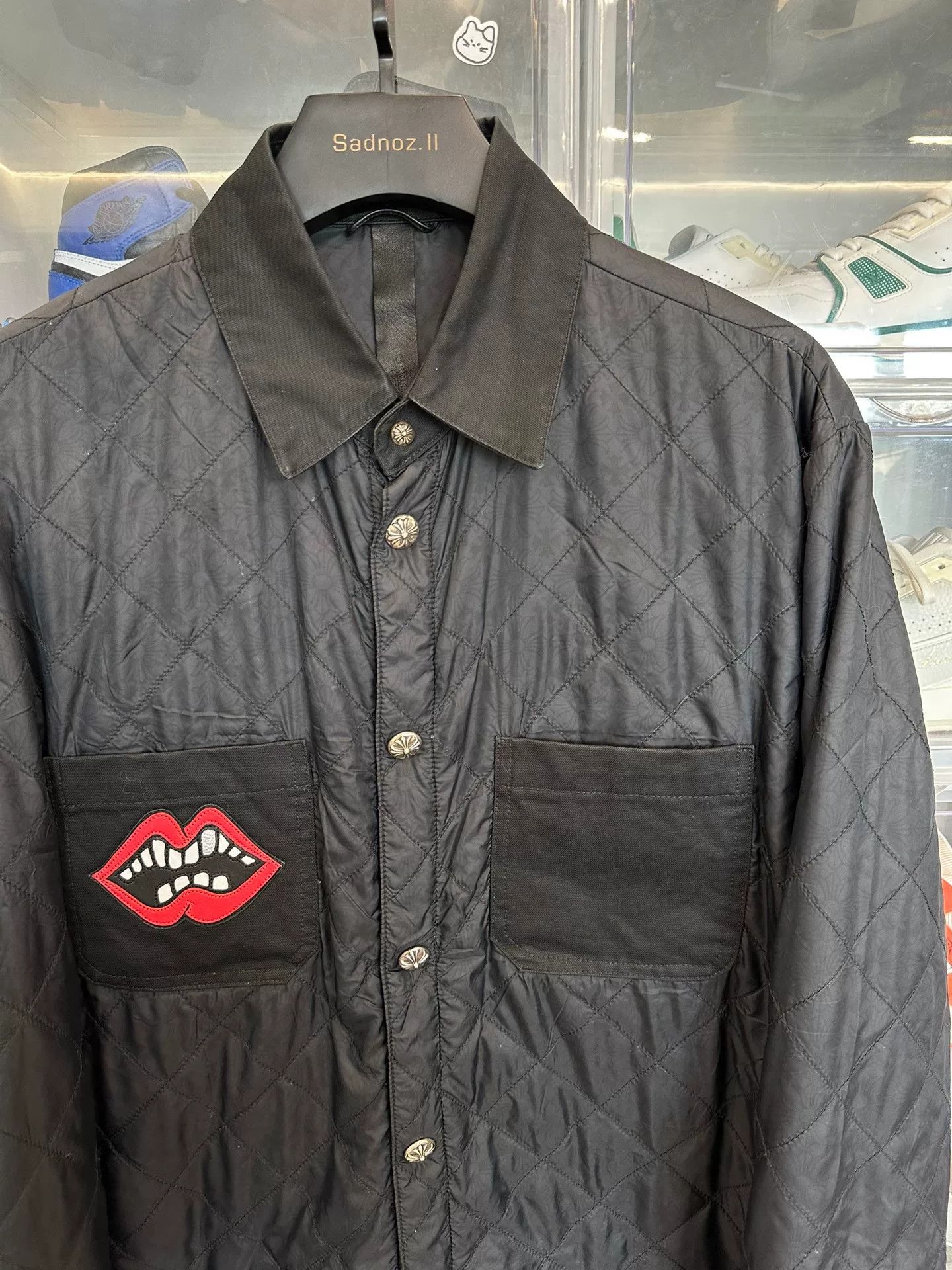 Chrome Hearts Chrome Hearts Mattyboy Nylon Diamond Shirt Size US L / EU 52-54 / 3 - 2 Thumbnail