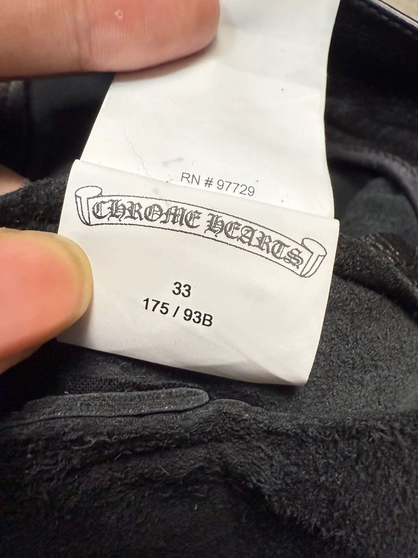 Chrome Hearts Chrome Hearts Cargo Leather Pants Size US 33 - 7 Thumbnail