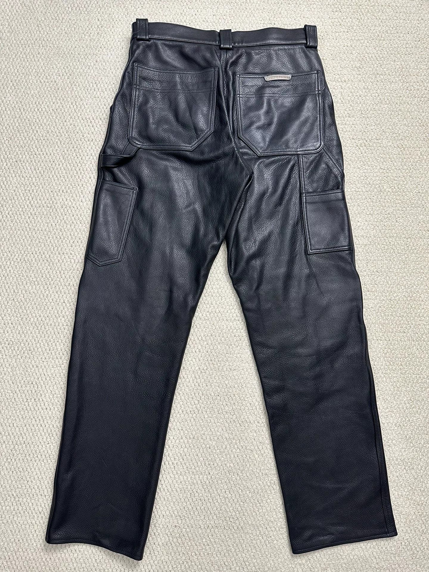 Chrome Hearts Chrome Hearts Flerkne Carpenter Leather Pants Size US 30 / EU 46 - 3 Thumbnail