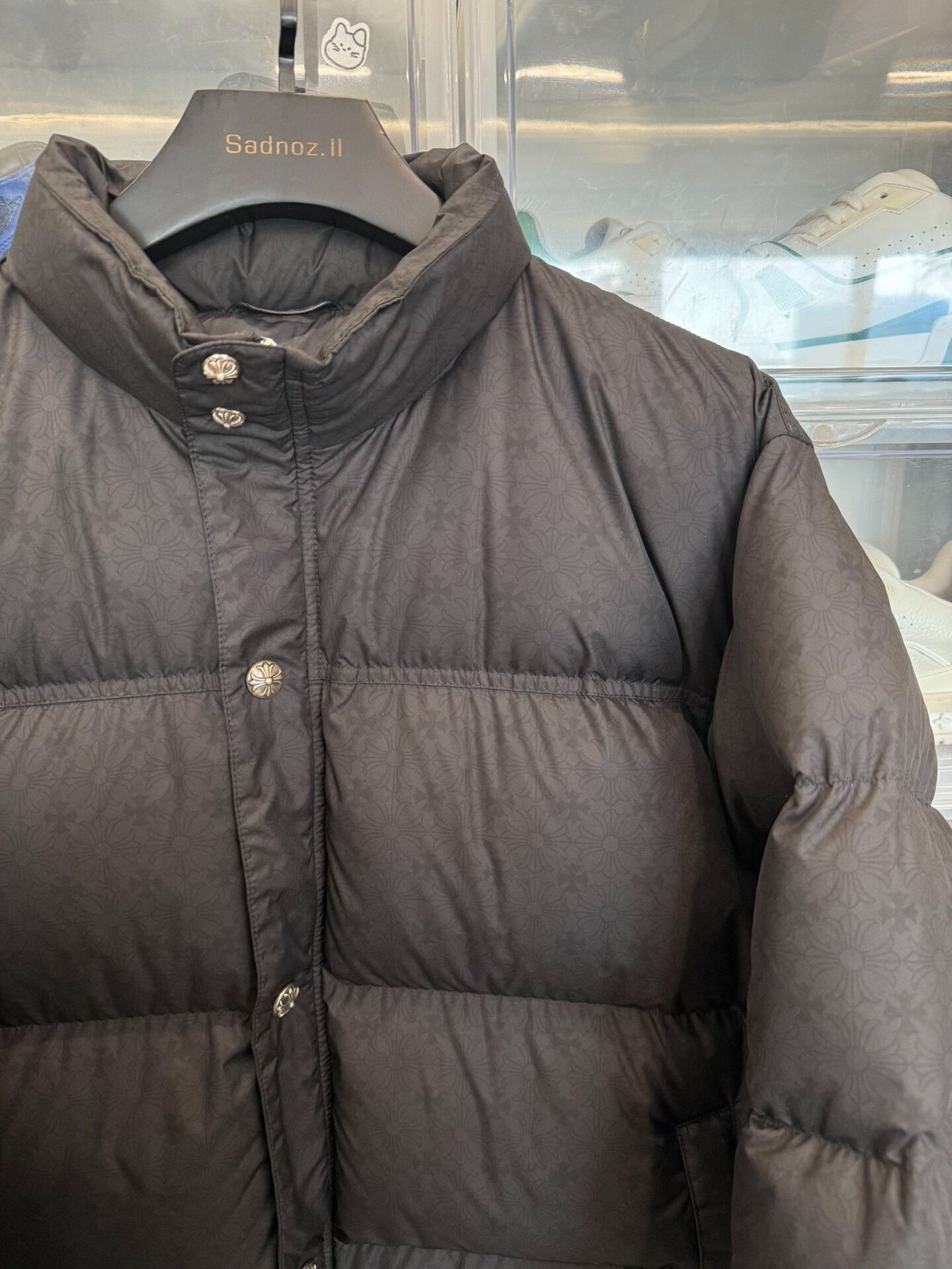 Chrome Hearts Chrome Hearts Black Down Jacket Size US L / EU 52-54 / 3 - 2 Thumbnail