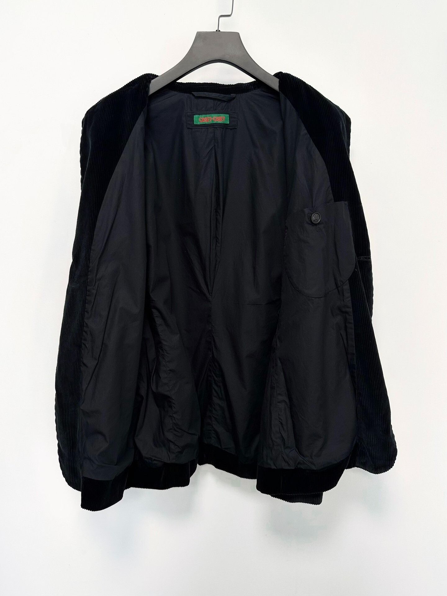 Casey Casey Casey Casey Black Corduroy Blazer Size US M / EU 48-50 / 2 - 4 Thumbnail