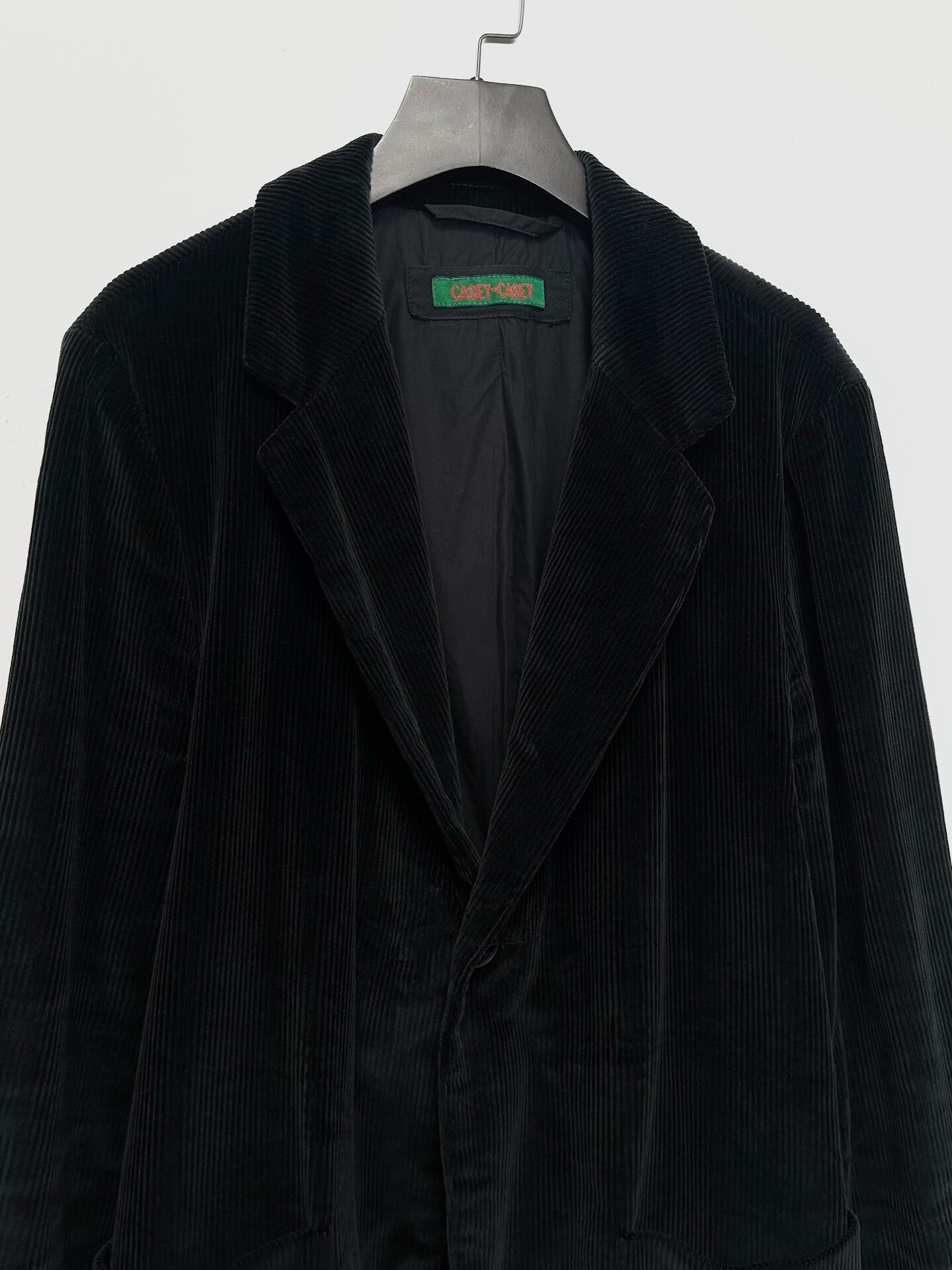 Casey Casey Casey Casey Black Corduroy Blazer Size US M / EU 48-50 / 2 - 5 Thumbnail