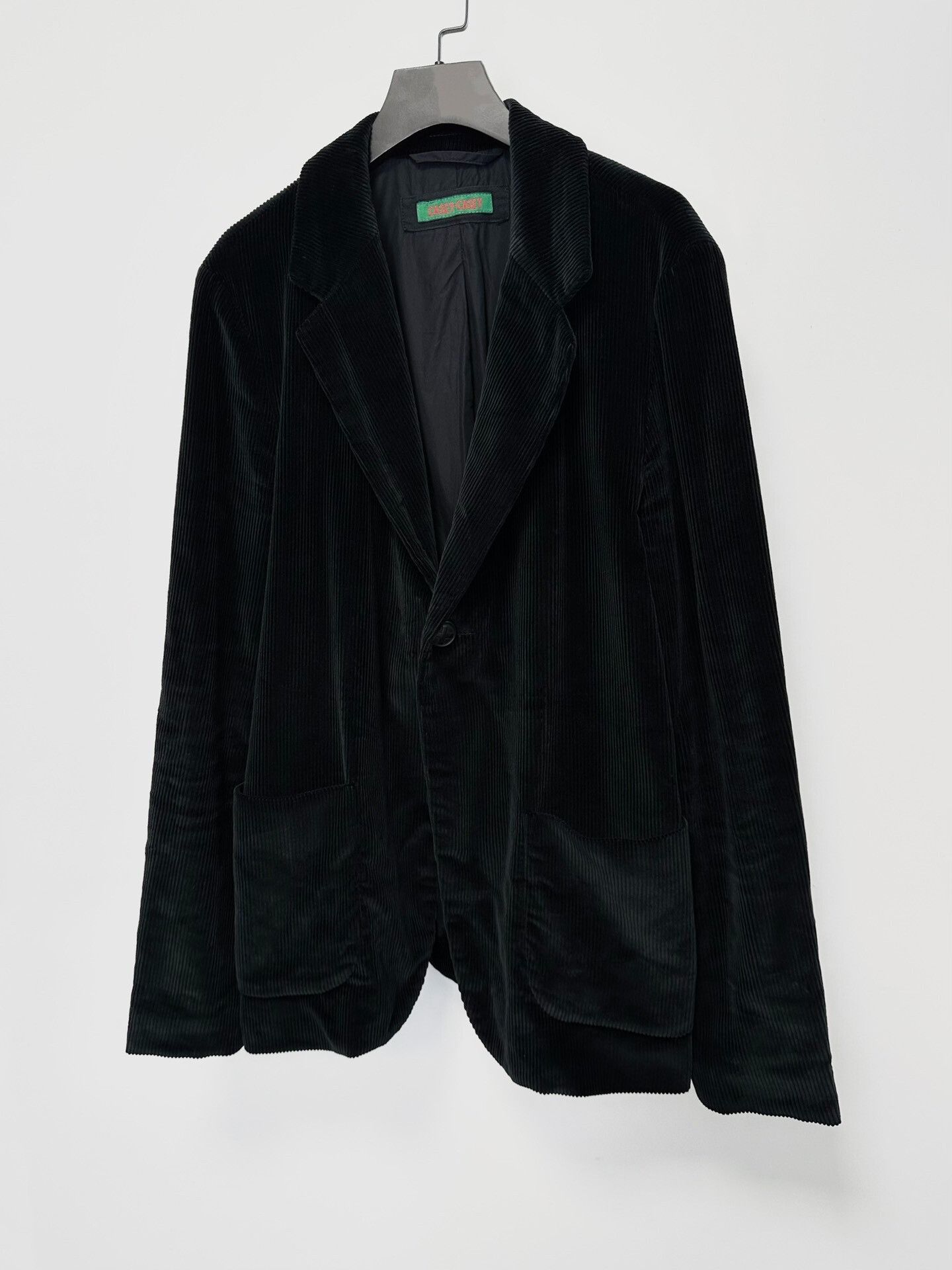 Casey Casey Casey Casey Black Corduroy Blazer Size US M / EU 48-50 / 2 - 3 Thumbnail