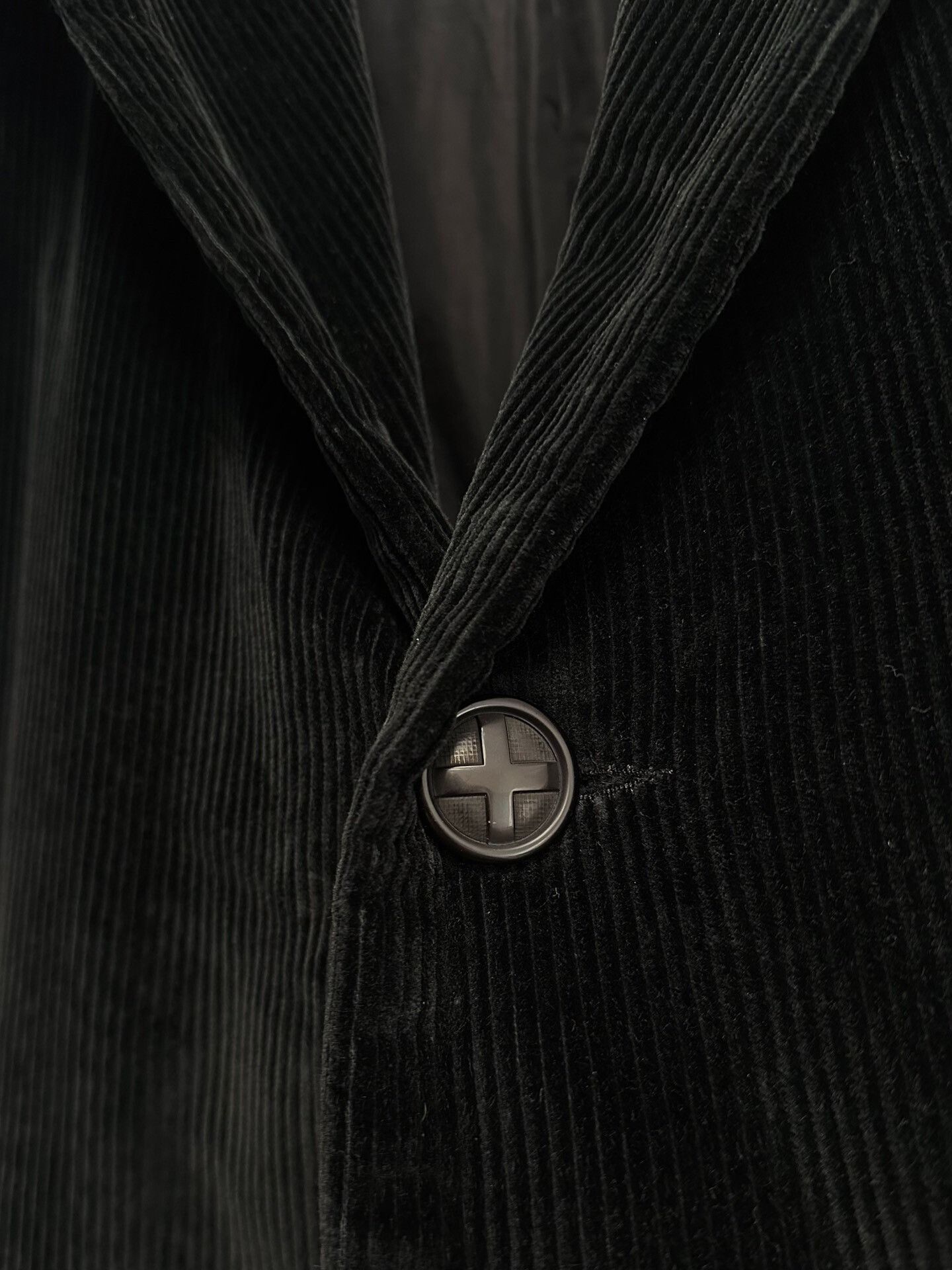 Casey Casey Casey Casey Black Corduroy Blazer Size US M / EU 48-50 / 2 - 7 Thumbnail