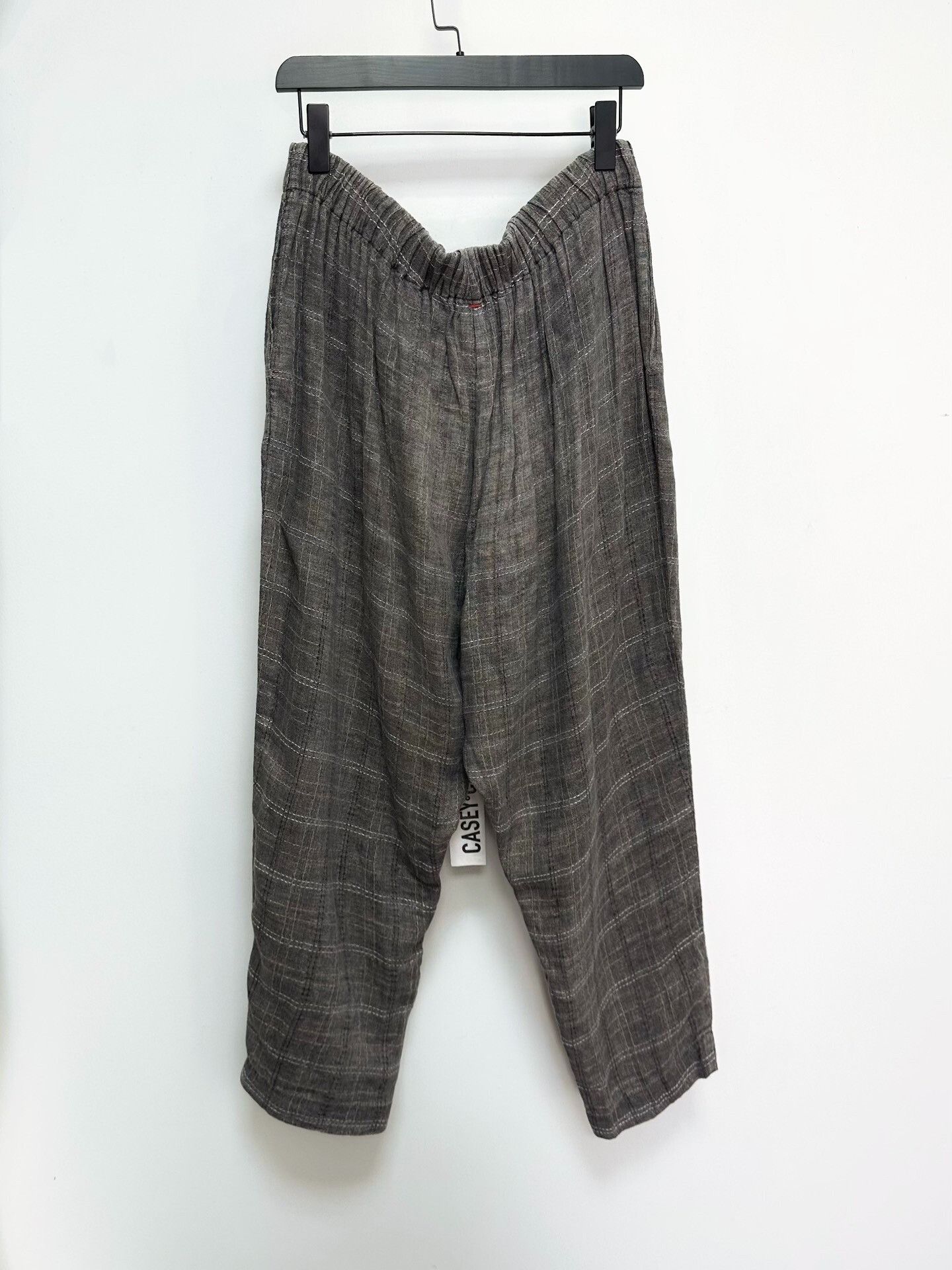 Casey Casey Casey Casey Hand-Stitched Linen Pants Size 28" / US 6 / IT 42 - 2 Thumbnail
