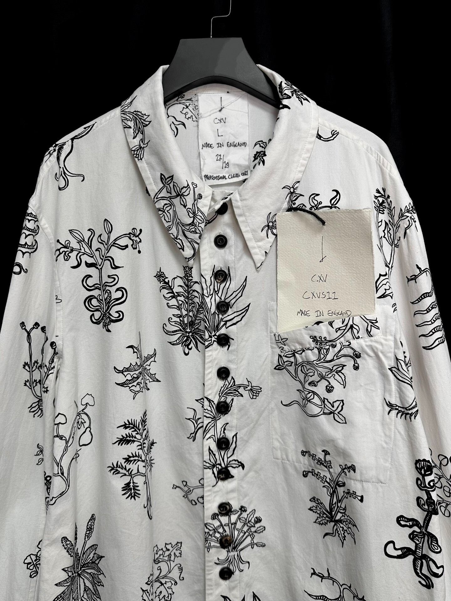 John Alexander Skelton John Alexander Skelton 24SS Plant Shirt Size US L / EU 52-54 / 3 - 3 Thumbnail