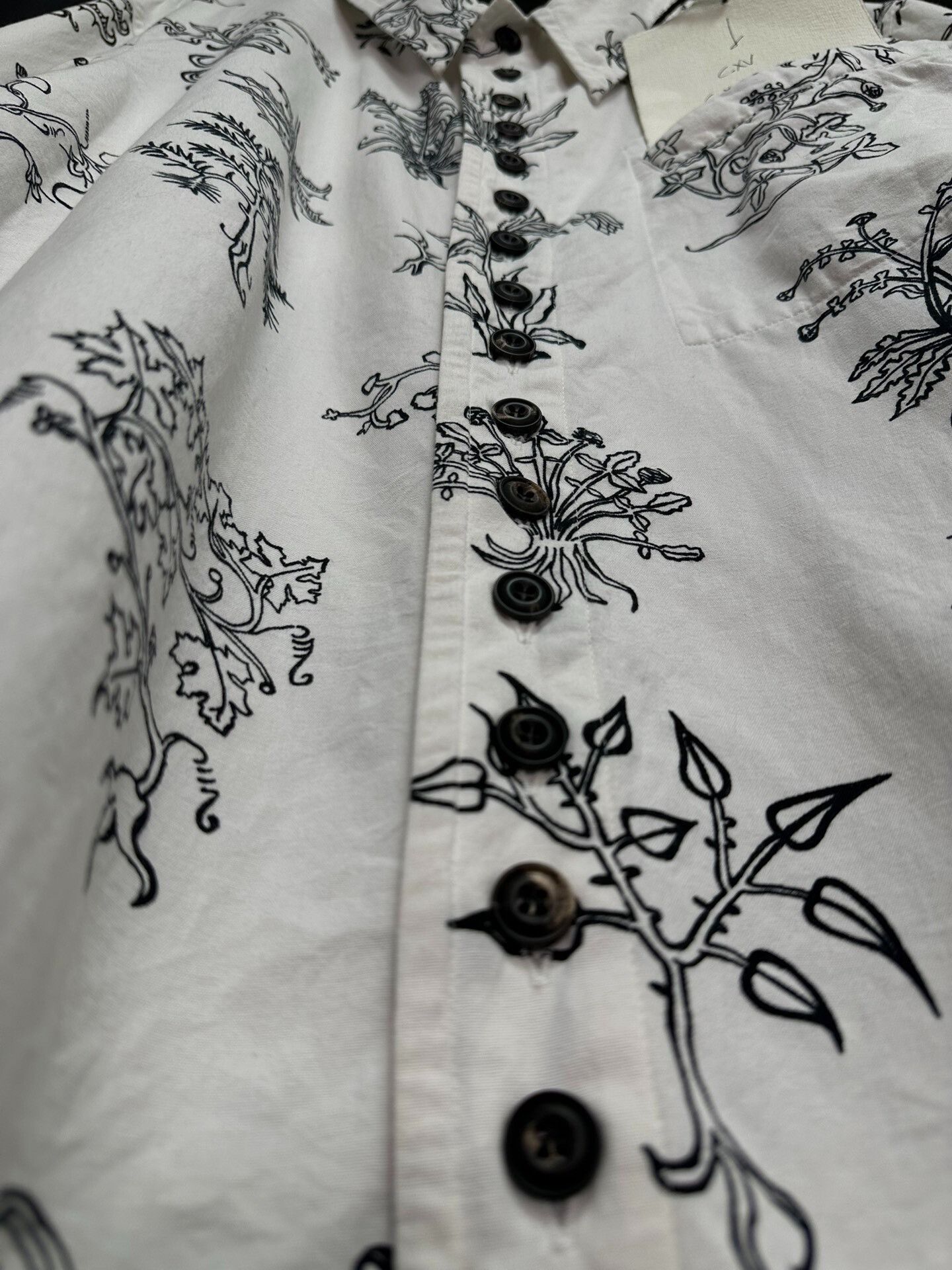 John Alexander Skelton John Alexander Skelton 24SS Plant Shirt Size US L / EU 52-54 / 3 - 6 Thumbnail
