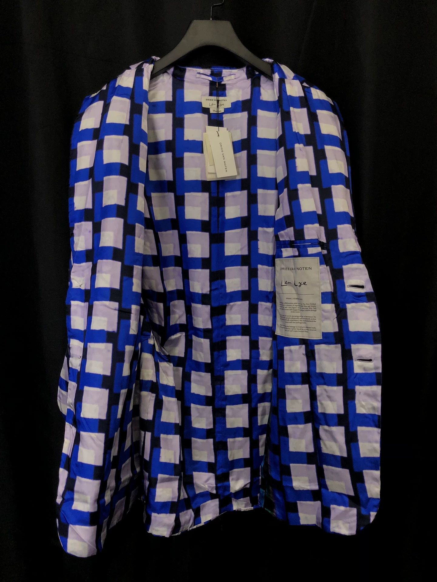 Dries Van Noten Dries Van Noten 2021ss Len Lye Limited Coat Size US M / EU 48-50 / 2 - 5 Thumbnail