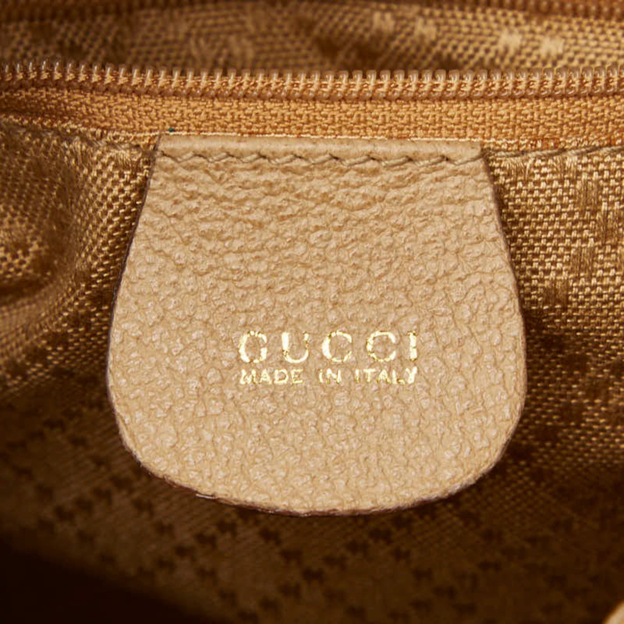 Gucci Gucci Bamboo Mini Backpack 003 1998 0030 Brown Leather Suede Women's GUCCI Size ONE SIZE - 9 Thumbnail