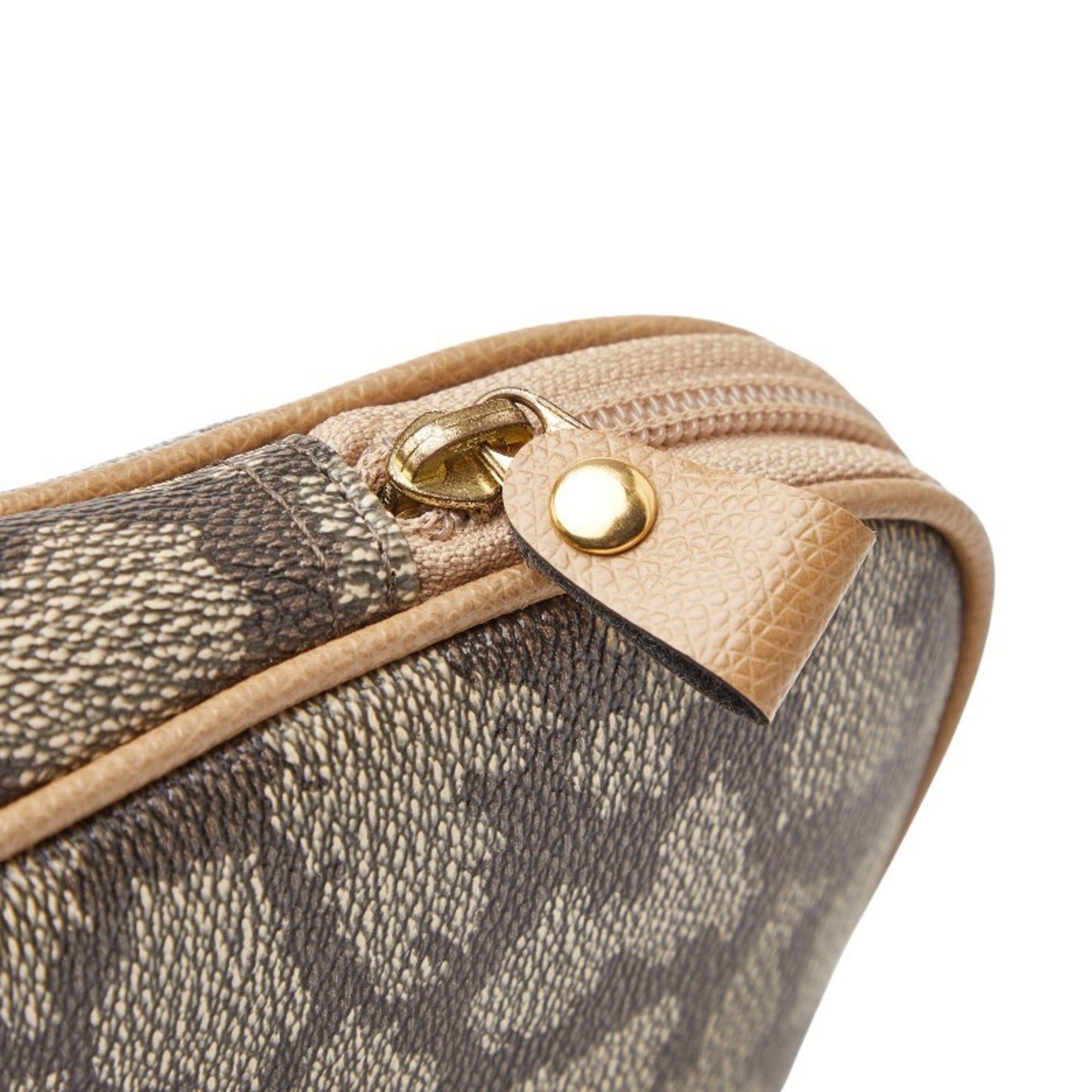 Saint Laurent Paris Saint Laurent Giraffe clutch bag/second bag in beige and brown leather for women. Size ONE SIZE - 7 Thumbnail