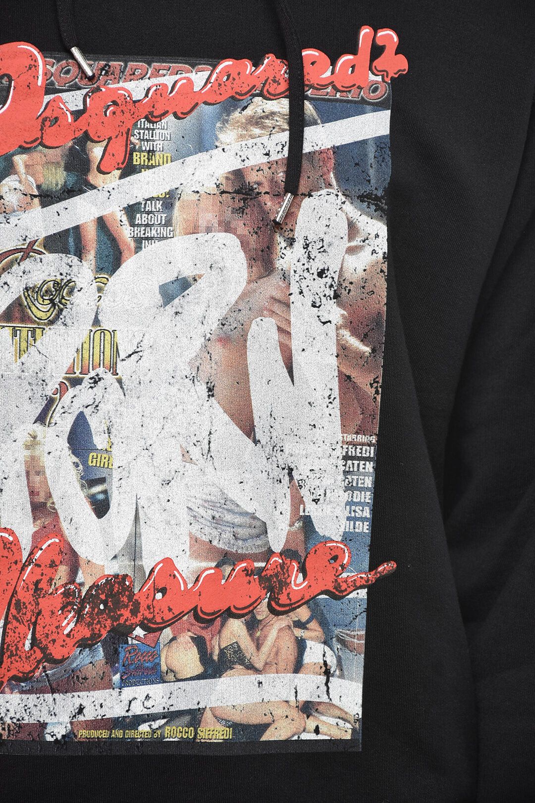 Dsquared2 Cotton Hoodie with Front Print Size US XL / EU 56 / 4 - 3 Thumbnail