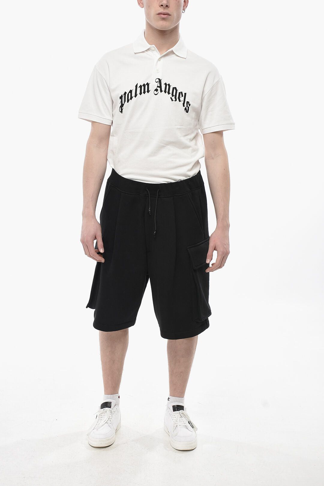 Dsquared2 Brushed Jersey Cargo Shorts Size US 31 - 4 Thumbnail