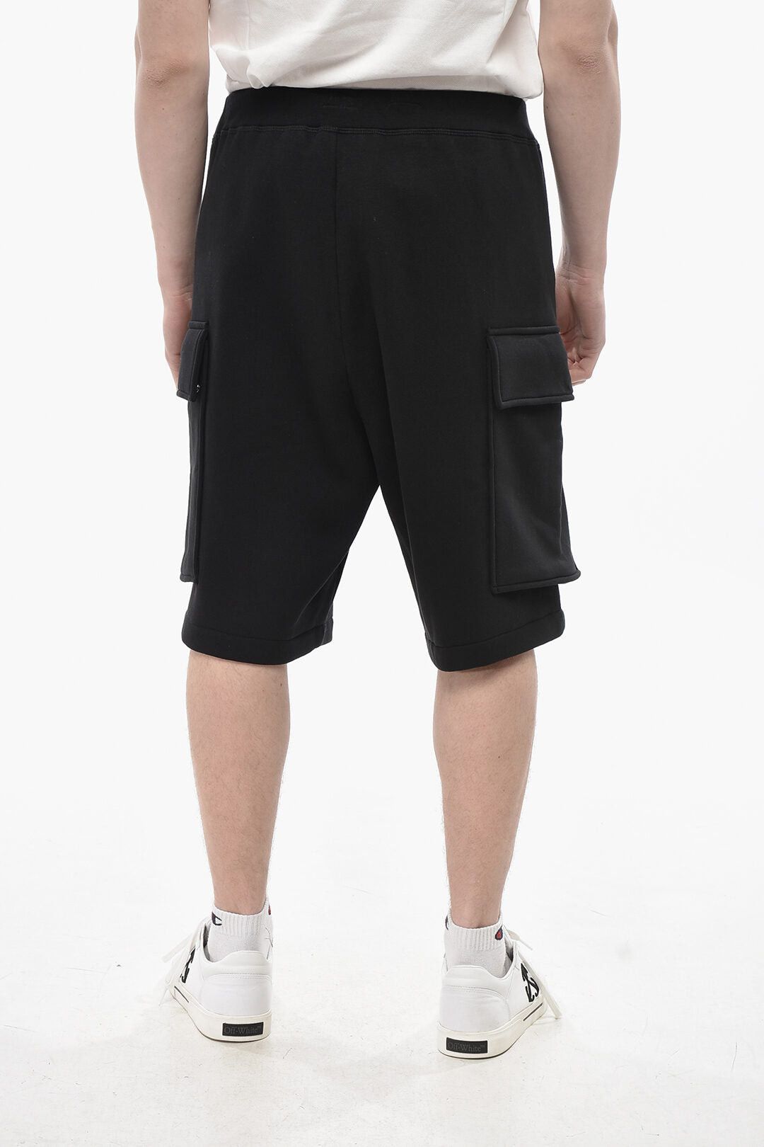 Dsquared2 Brushed Jersey Cargo Shorts Size US 34 / EU 50 - 2 Thumbnail