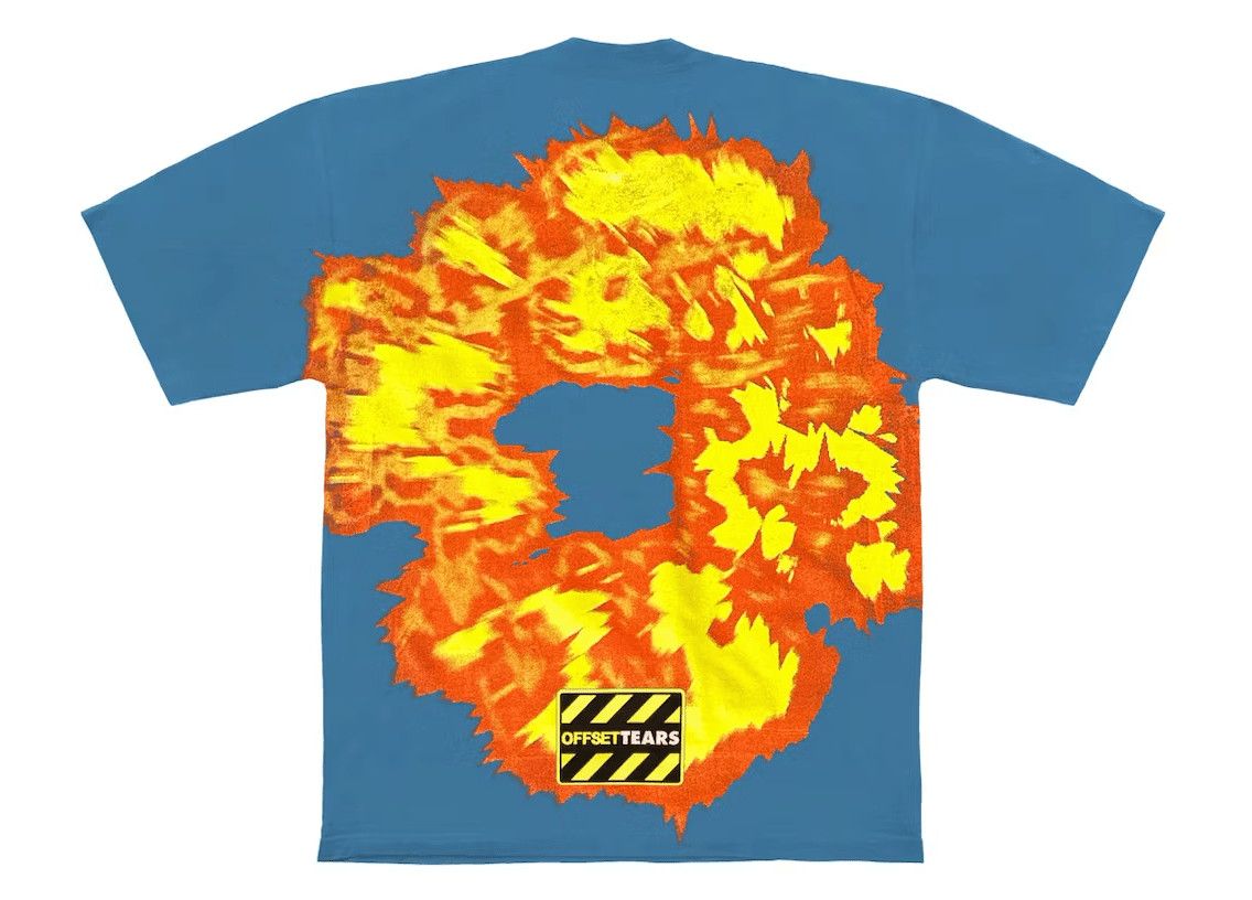 x Offset Set It Off #1 Short Sleeve Tee Shirt Blue