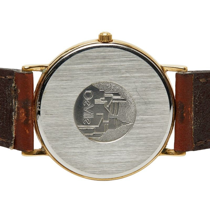 Omega OMEGA De Ville Stainless Steel Watch Metal Quartz DUTY FREE for USA