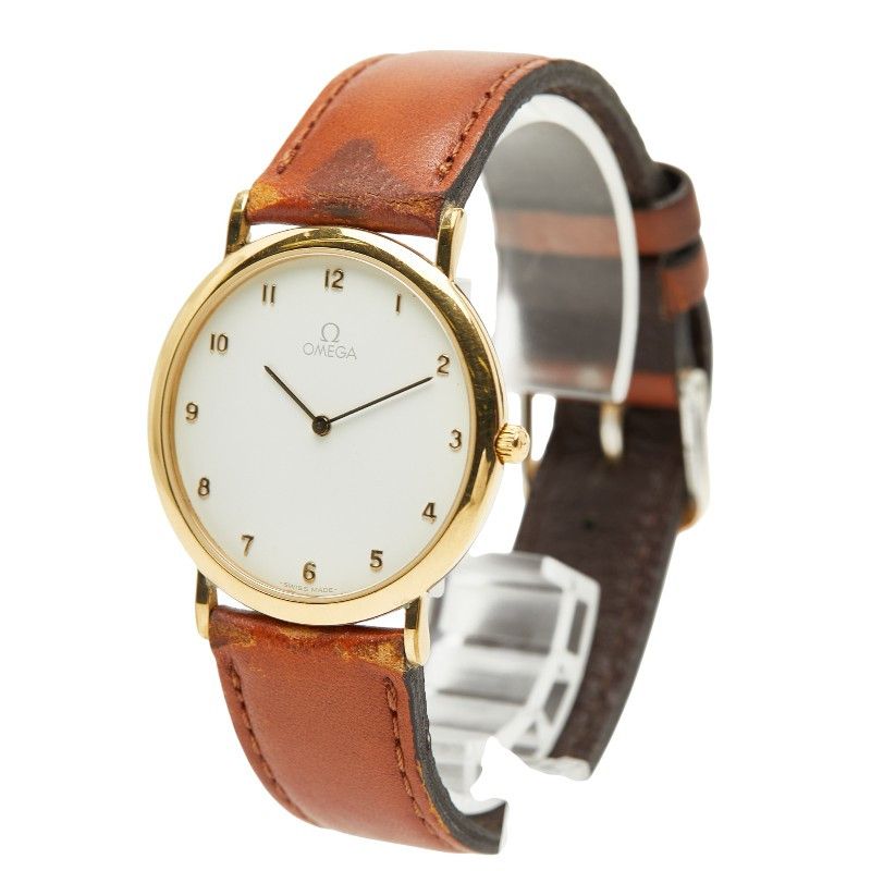 Omega OMEGA De Ville Stainless Steel Watch Metal Quartz DUTY FREE for USA