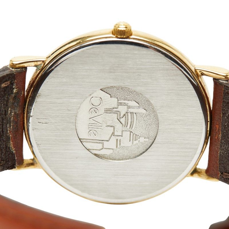 Omega OMEGA De Ville Stainless Steel Watch Metal Quartz DUTY FREE for USA