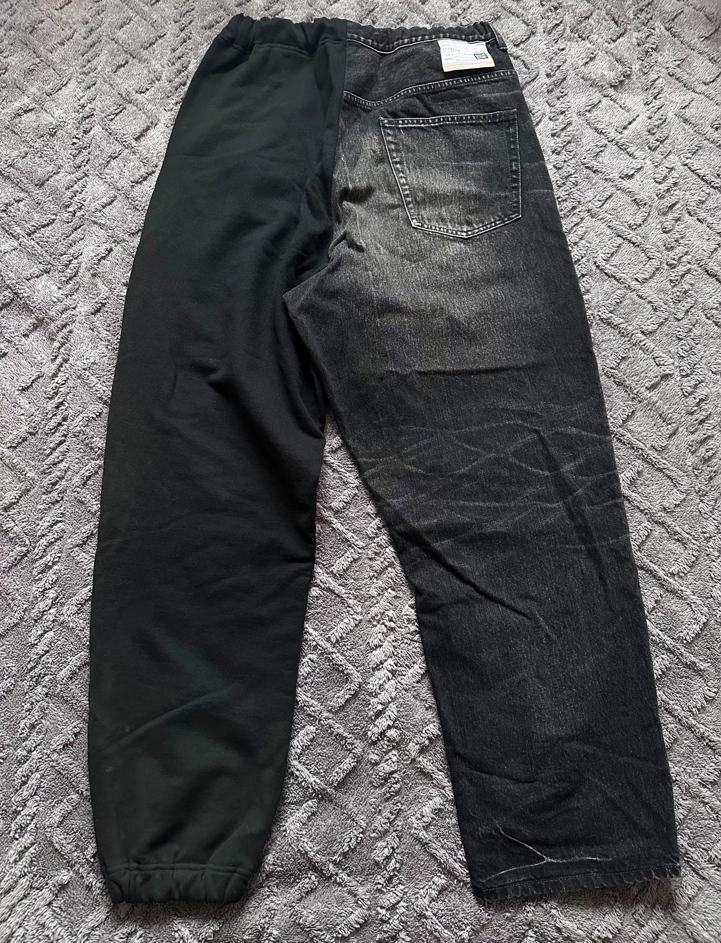 Maison MIHARA YASUHIRO Maison Mihara Yasuhiro MMY Splatter Distressed Cargo Jeans Size US 30 / EU 46 - 2 Thumbnail