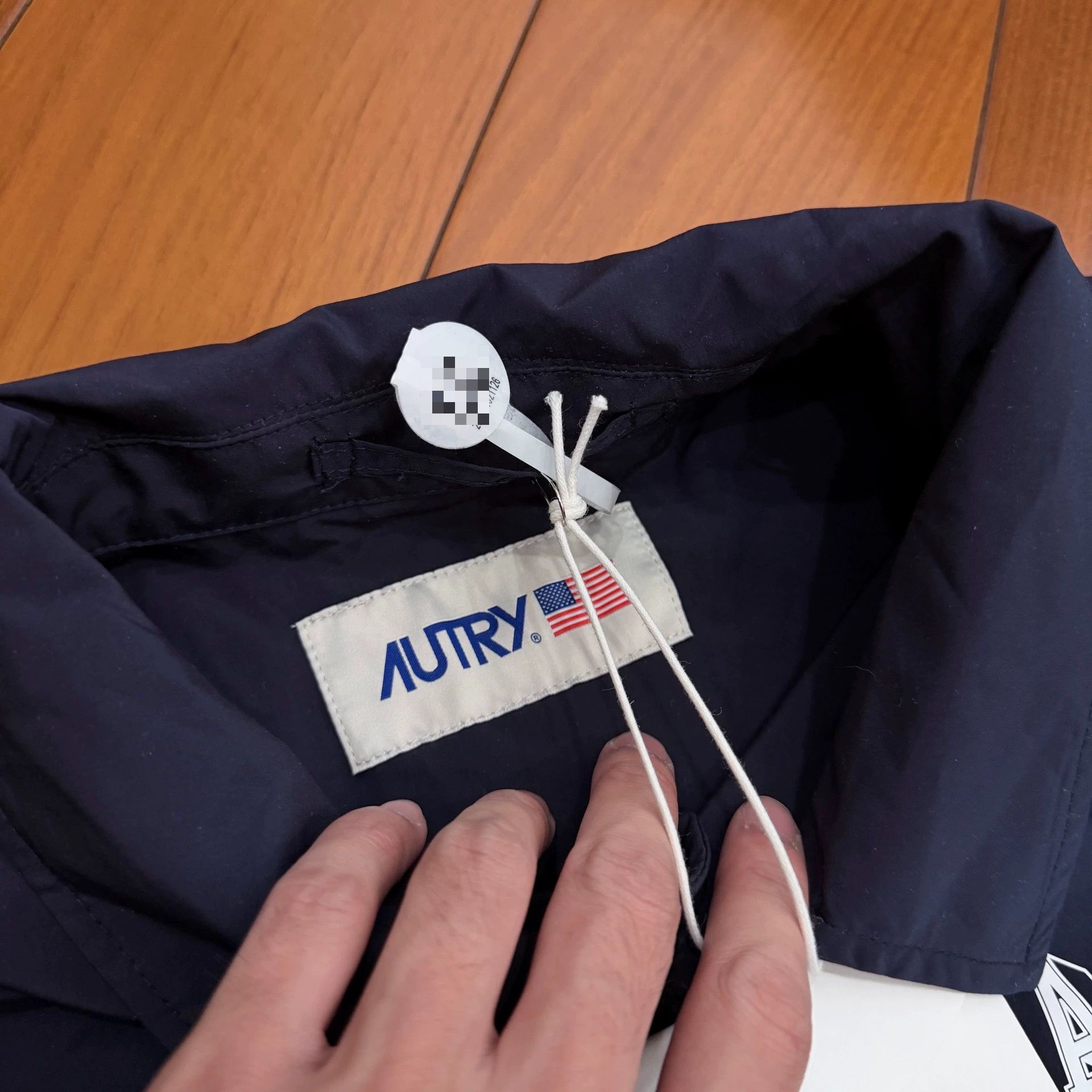 AUTRY Autry Dark Blue Nylon Coach Jacket Size US L / EU 52-54 / 3 - 2 Thumbnail