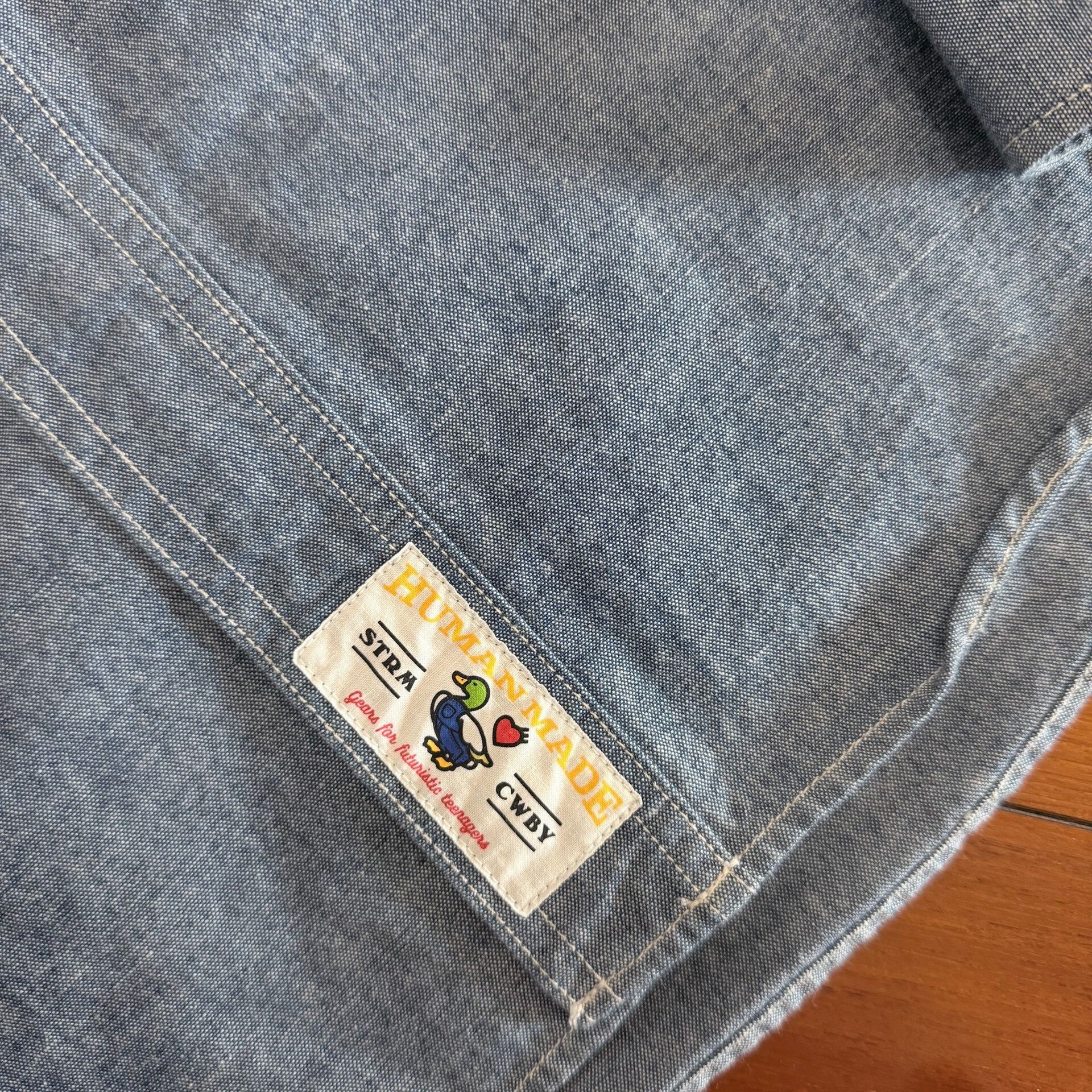 Human Made Human Made Flying Duck Double Pocket Shirt Jacket Size US M / EU 48-50 / 2 - 5 Thumbnail