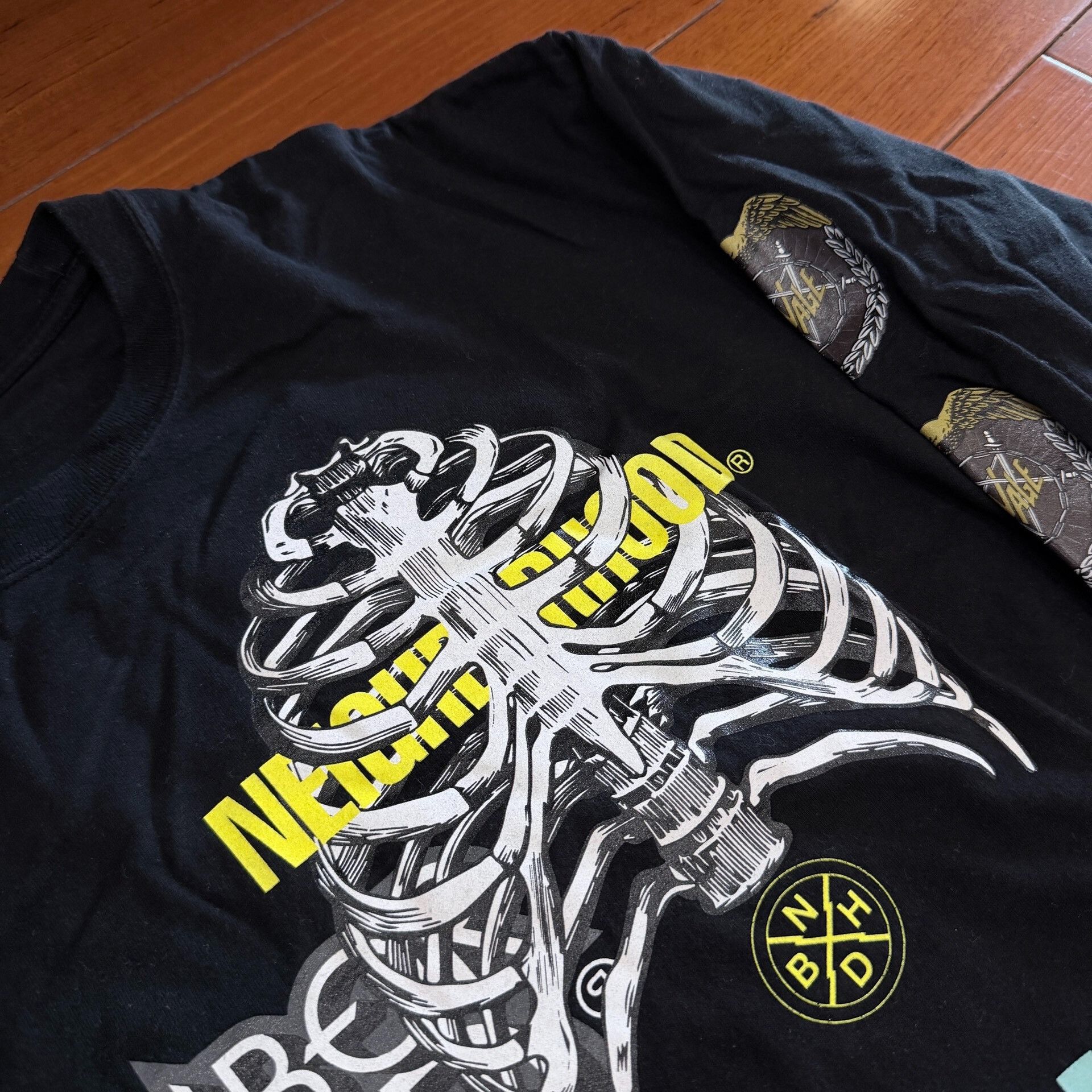 Neighborhood Neighborhood NBHD Skeleton Graffiti Longsleeve Size US XL / EU 56 / 4 - 3 Thumbnail