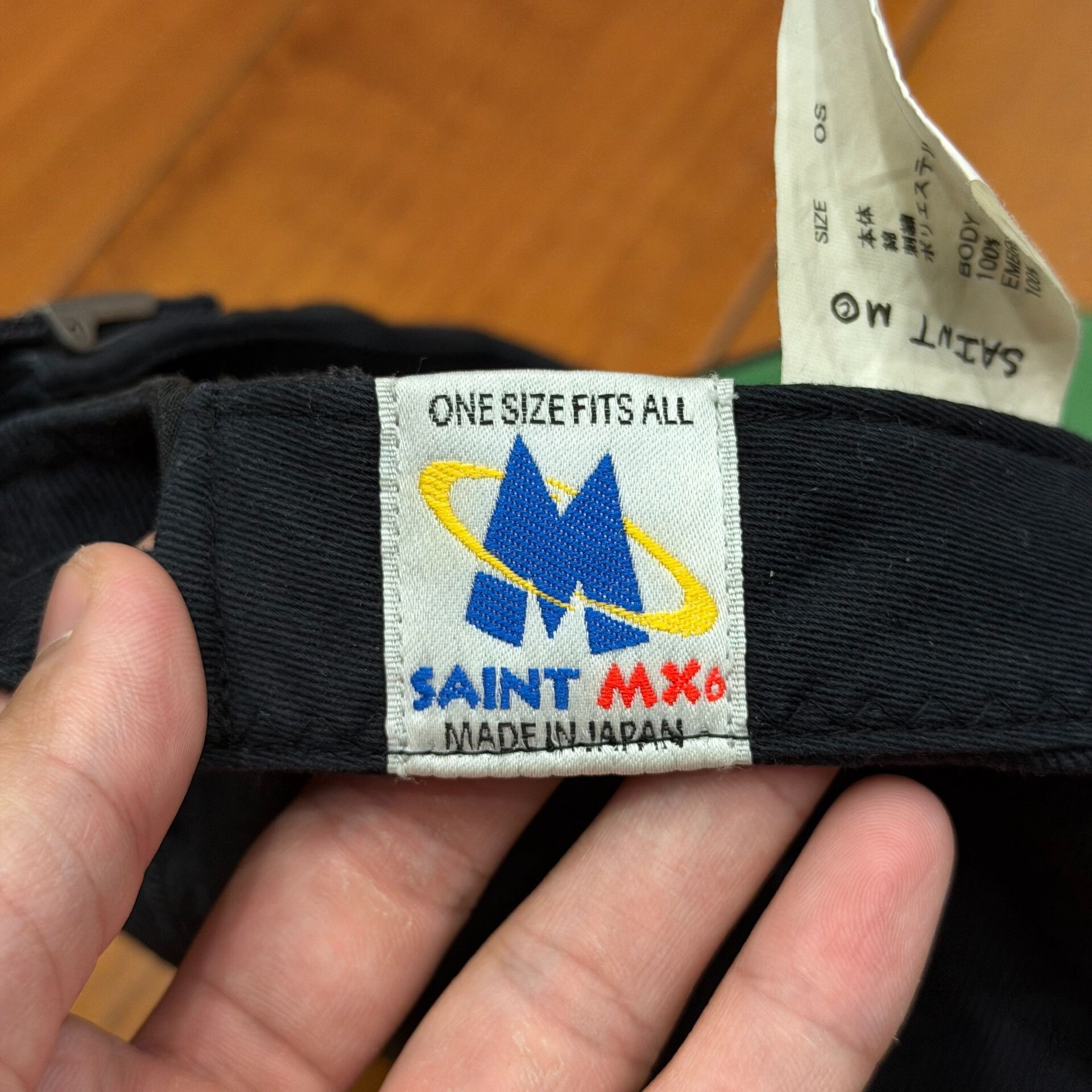 Saint Michael Saint Michael Washed Distressed Baseball Cap Size ONE SIZE - 5 Thumbnail