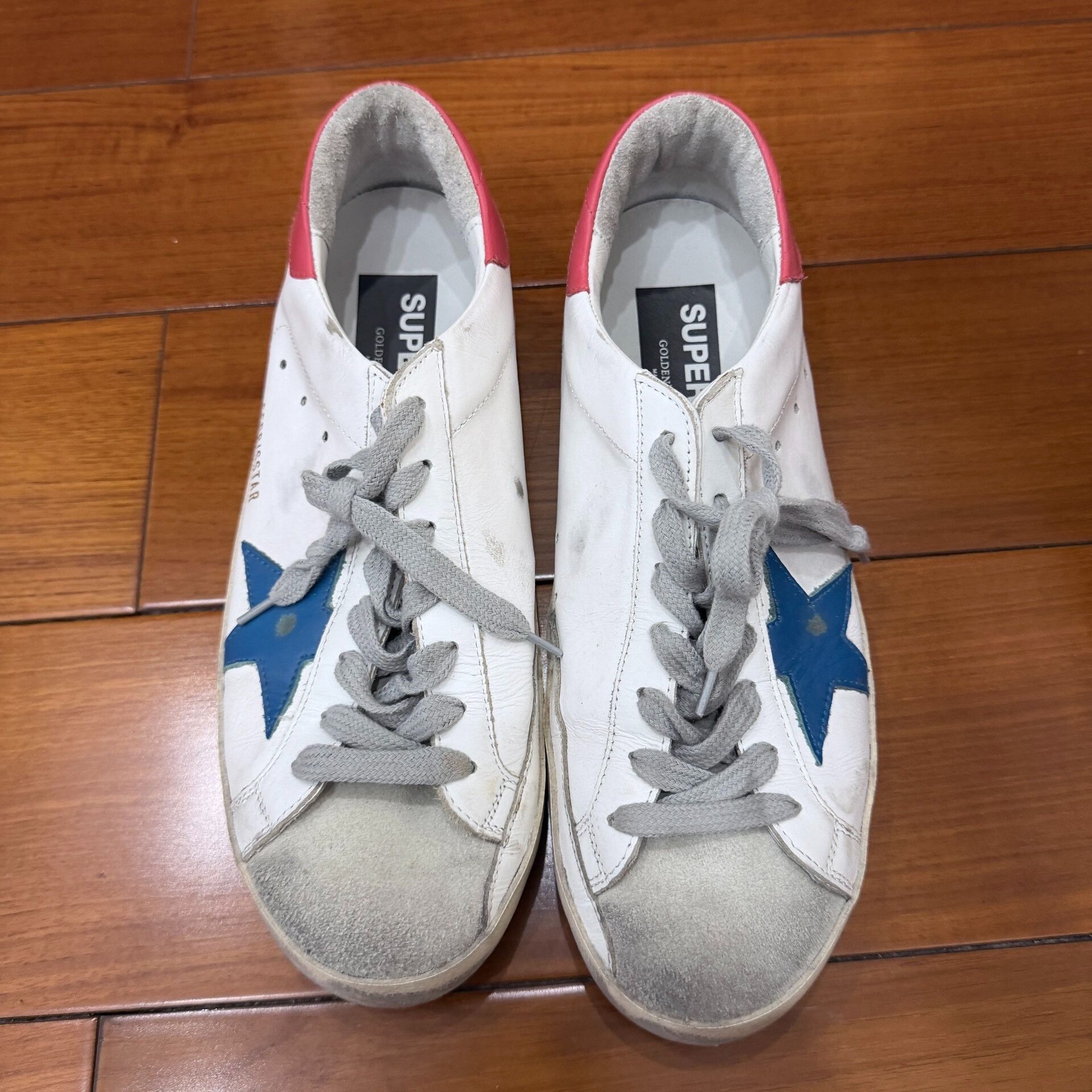 Golden Goose Golden Goose Superstar Distressed Sneakers Size US 7 / EU 40 - 2 Thumbnail