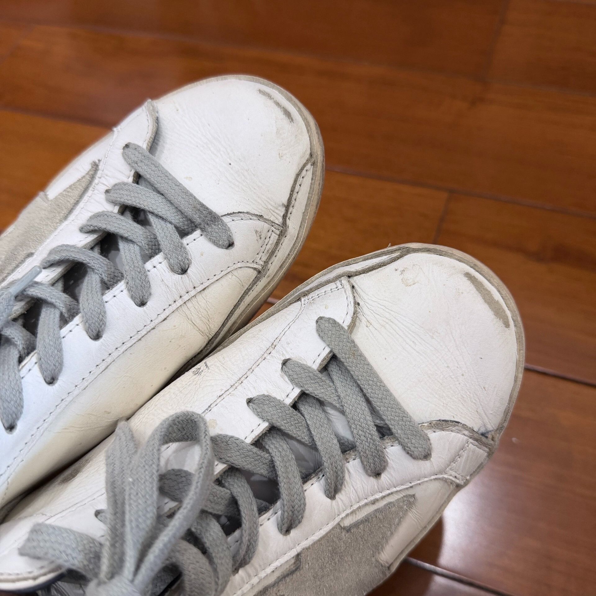Golden Goose Golden Goose Superstar Distressed Sneakers Size US 7 / EU 40 - 4 Thumbnail
