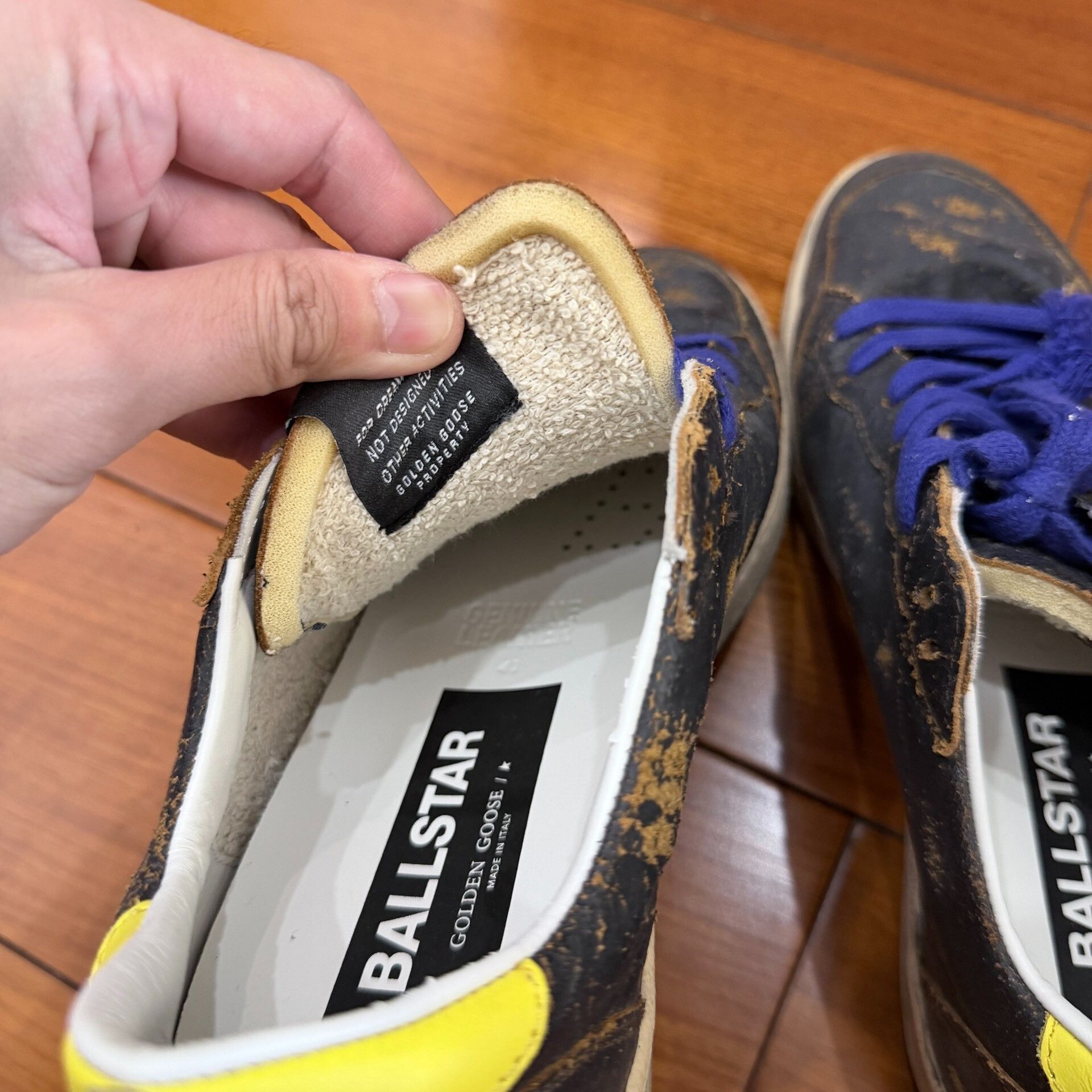 Golden Goose Golden Goose Ball Star Distressed Sneakers Size US 7 / EU 40 - 3 Thumbnail