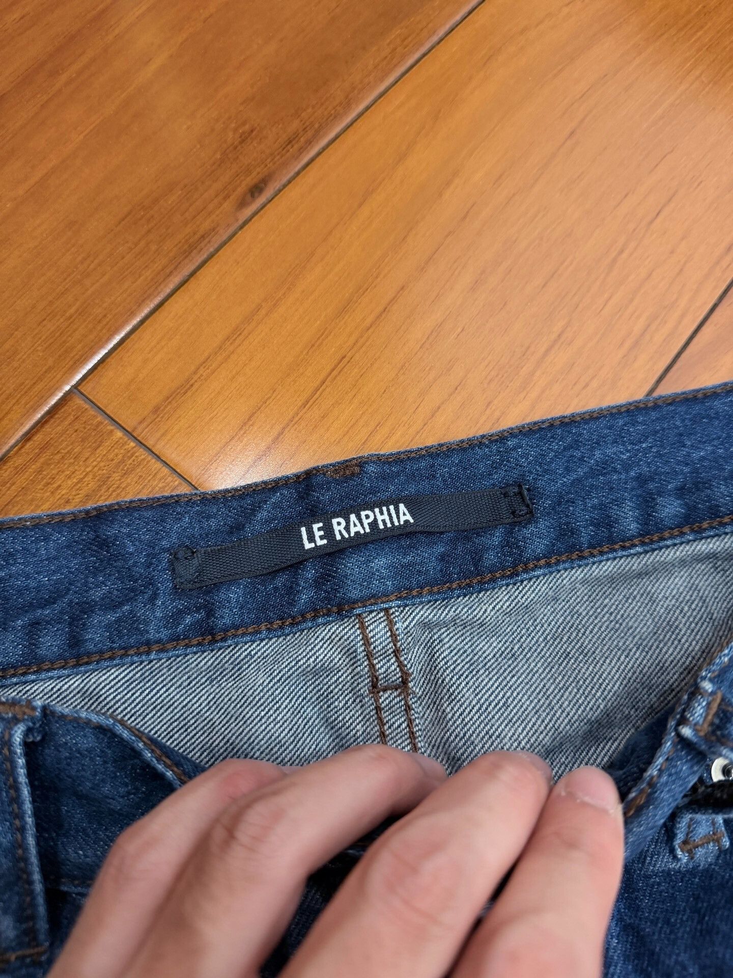 Jacquemus Jacquemus Cashew Pattern Flared Jeans Size 31" - 3 Thumbnail