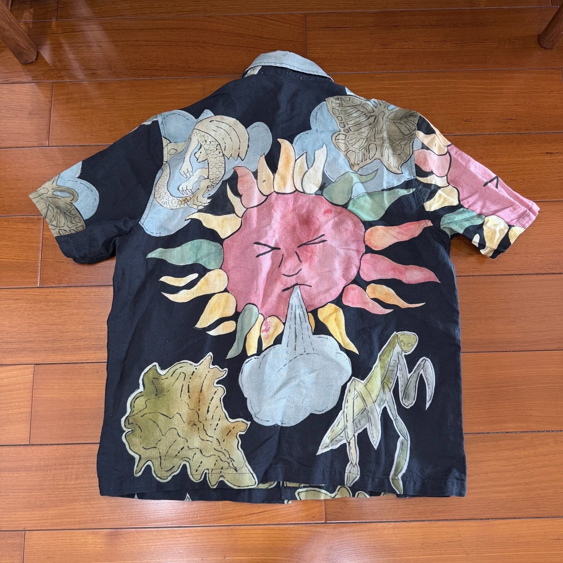 Our Legacy Our Legacy Sunflower Graffiti Shirt Size US S / EU 44-46 / 1 - 2 Thumbnail