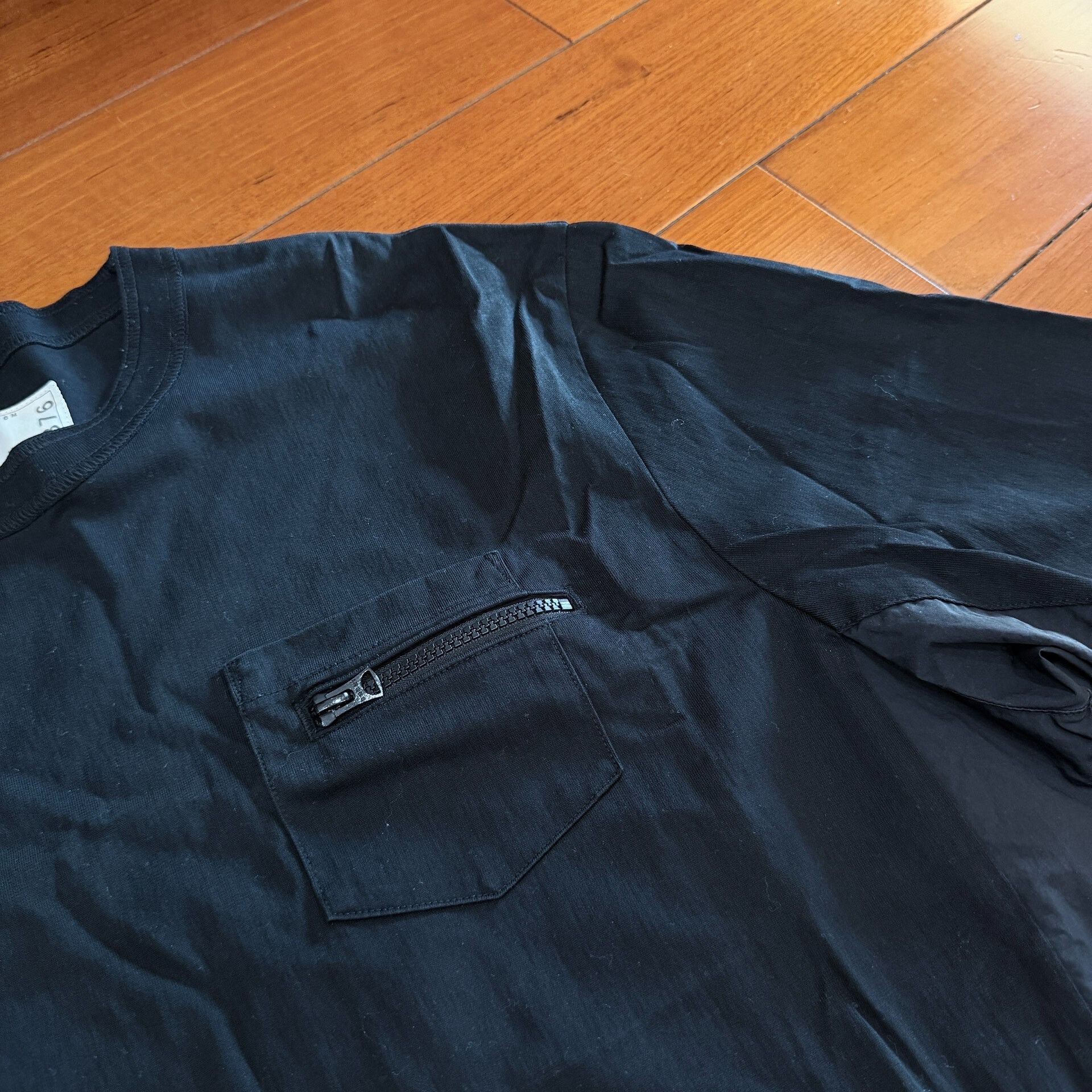 Sacai Sacai Deconstructed Pocket Short Sleeve Size US L / EU 52-54 / 3 - 5 Thumbnail