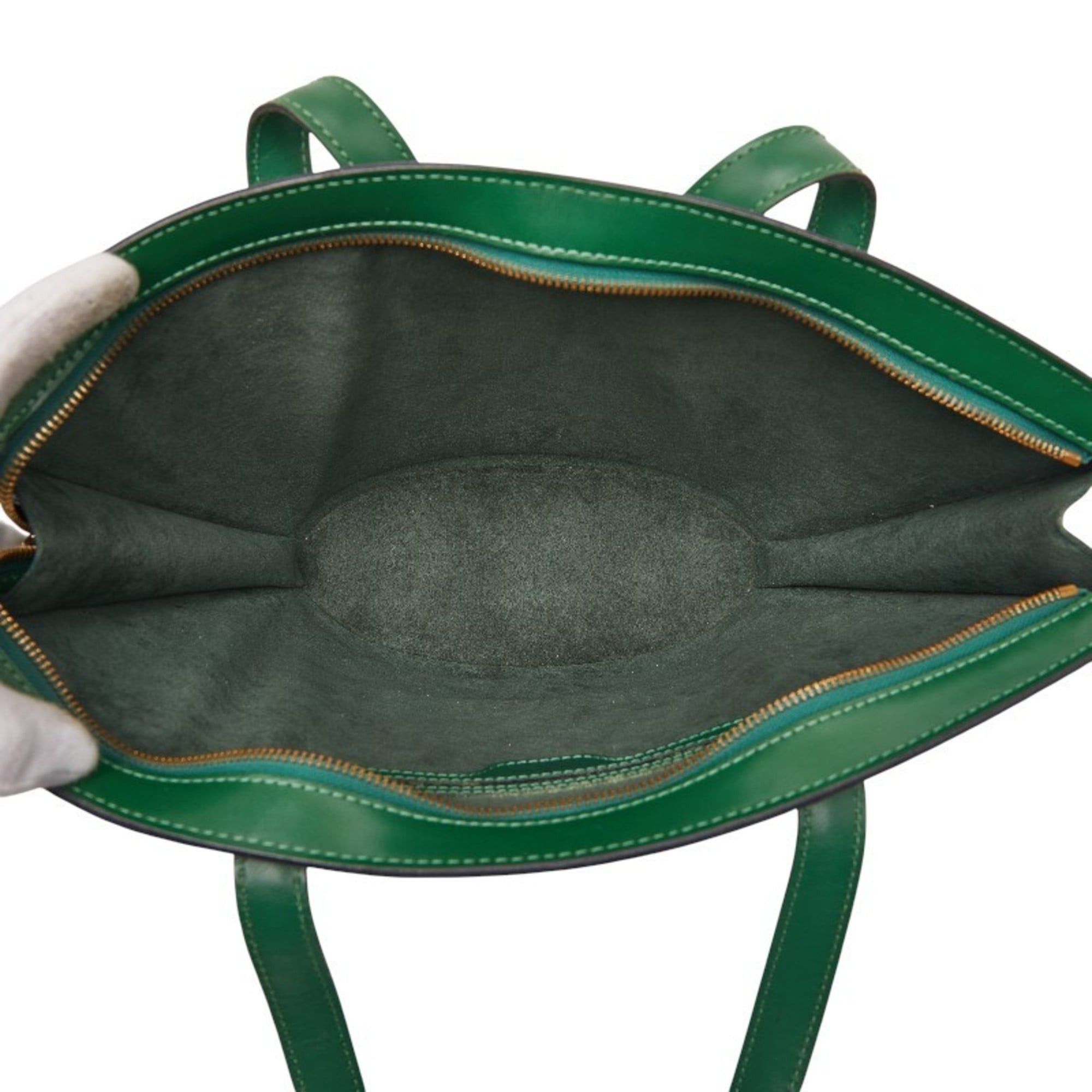 Louis Vuitton Louis Vuitton Epi Saint-Jacques Handbag M52274 Borneo Green Leather Women's LOUIS VUITTON Size ONE SIZE - 11 Thumbnail