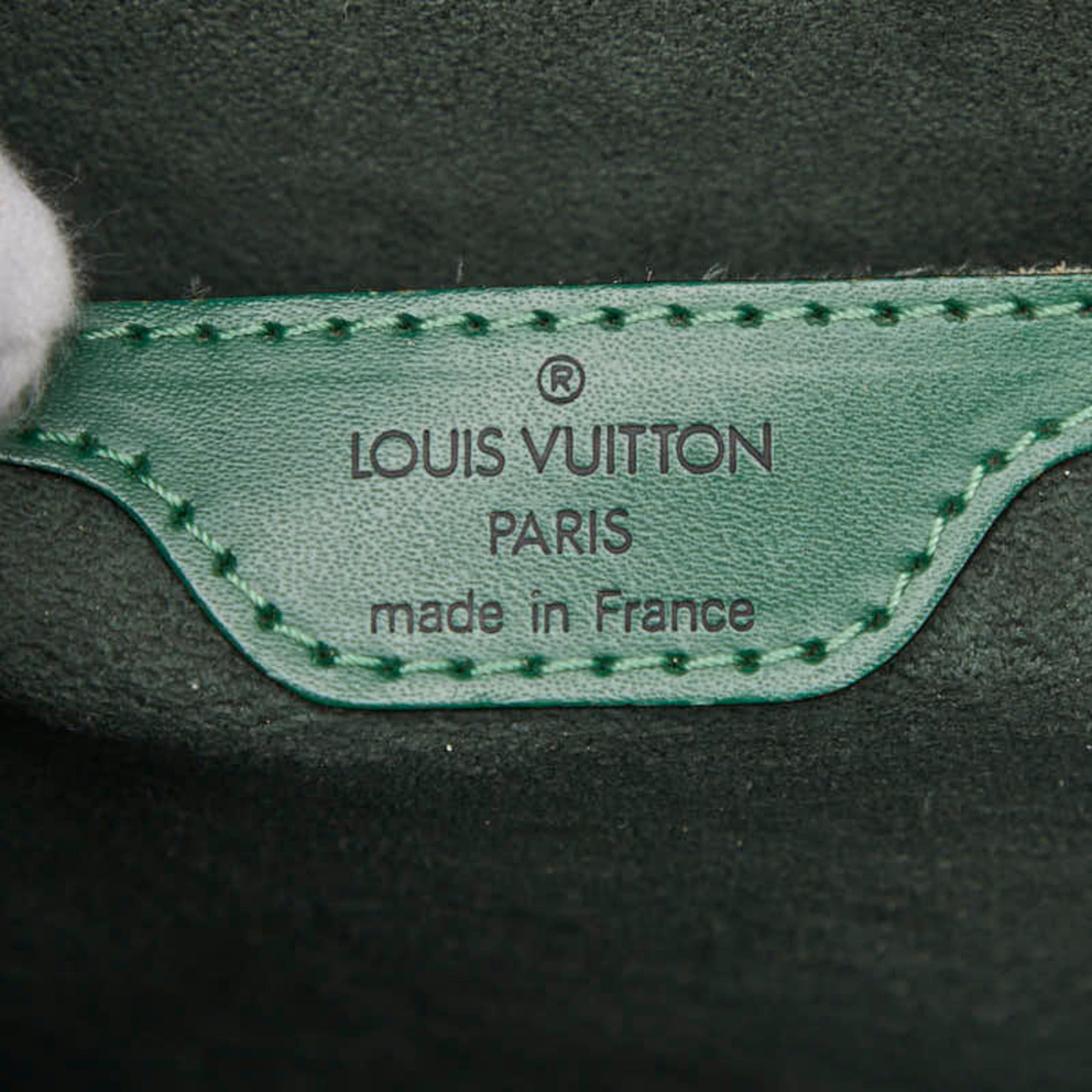 Louis Vuitton Louis Vuitton Epi Saint-Jacques Handbag M52274 Borneo Green Leather Women's LOUIS VUITTON Size ONE SIZE - 12 Thumbnail