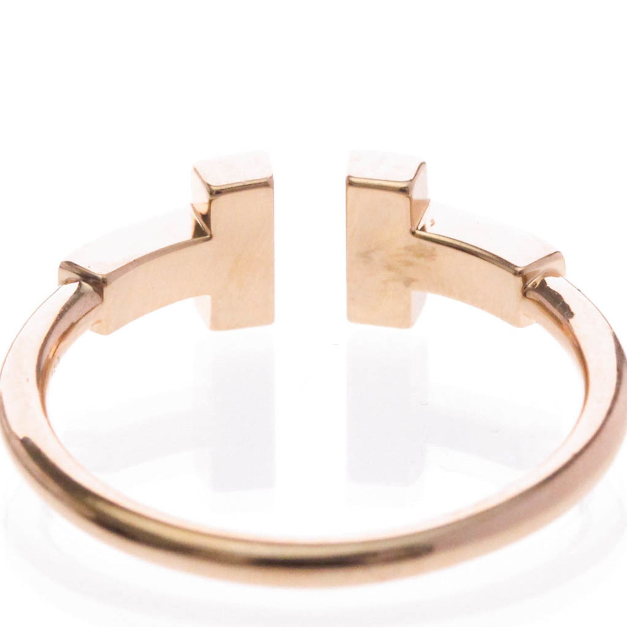 Tiffany & Co. Tiffany T-wire Ring With Diamond Pink Gold (18K) Fashion Diamond Band Ring Pink Gold Size ONE SIZE - 7 Thumbnail