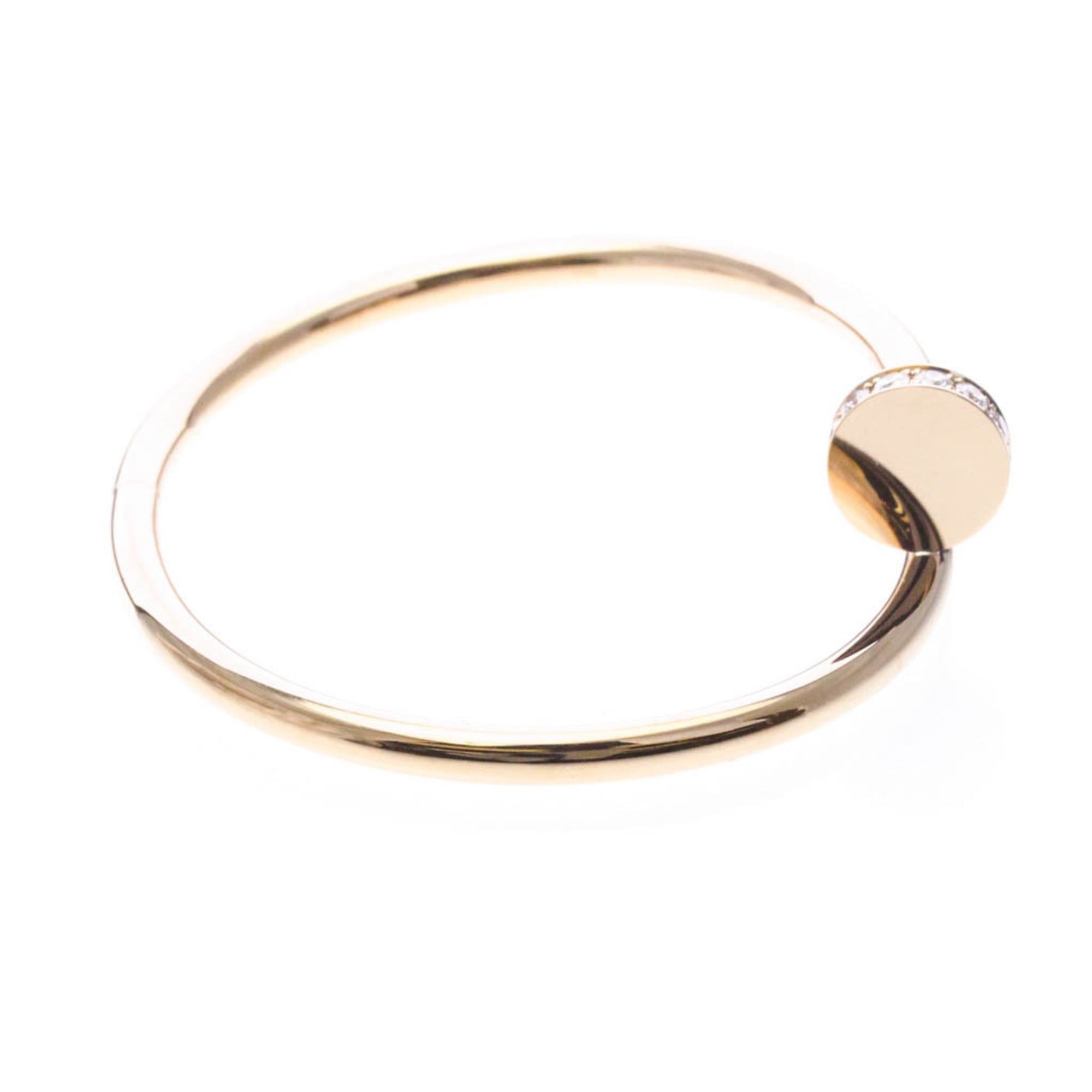 Cartier Cartier Juste Un Clou Bracelet With Diamonds Pink Gold (18K) Diamond Bangle Pink Gold Size ONE SIZE - 4 Thumbnail