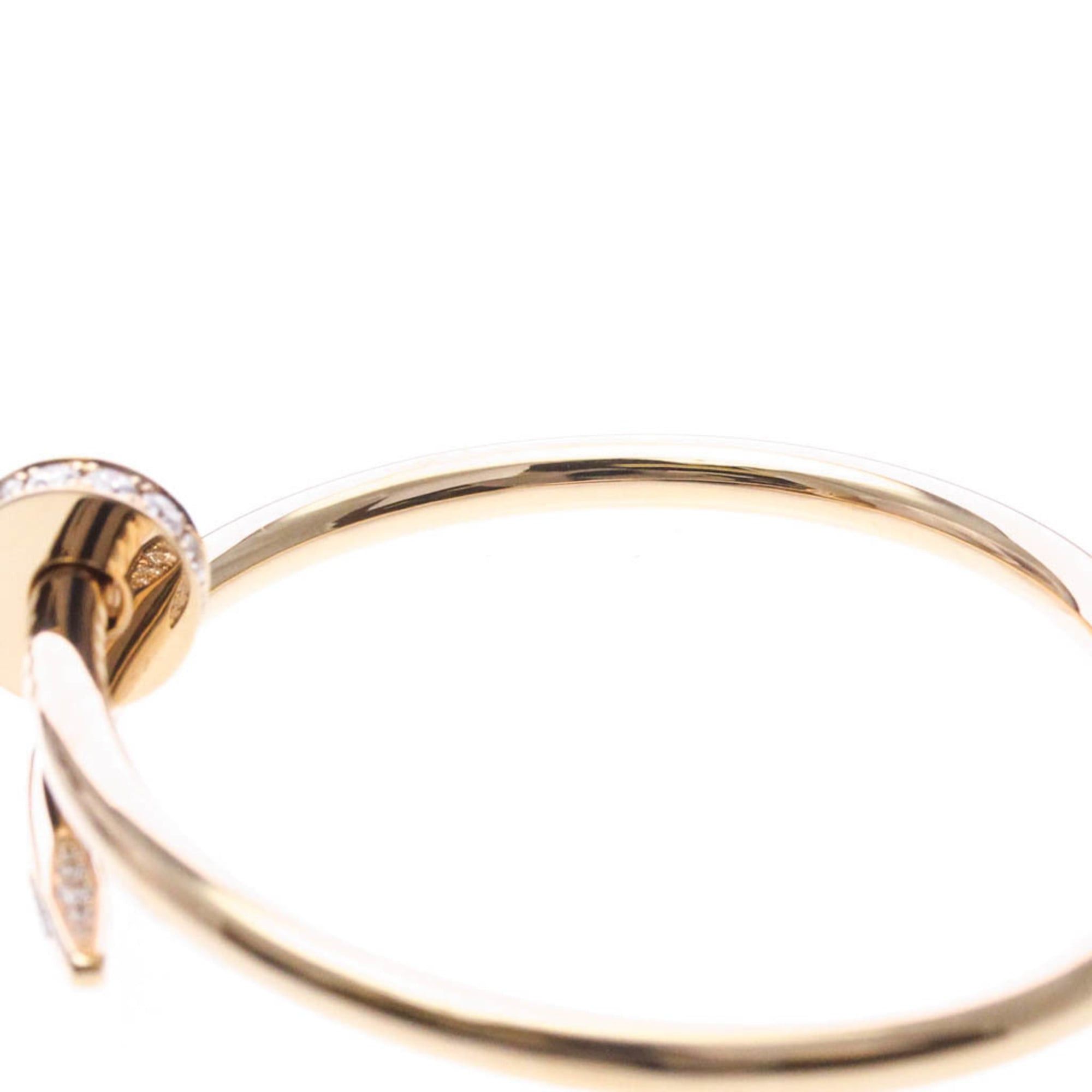 Cartier Cartier Juste Un Clou Bracelet With Diamonds Pink Gold (18K) Diamond Bangle Pink Gold Size ONE SIZE - 6 Thumbnail