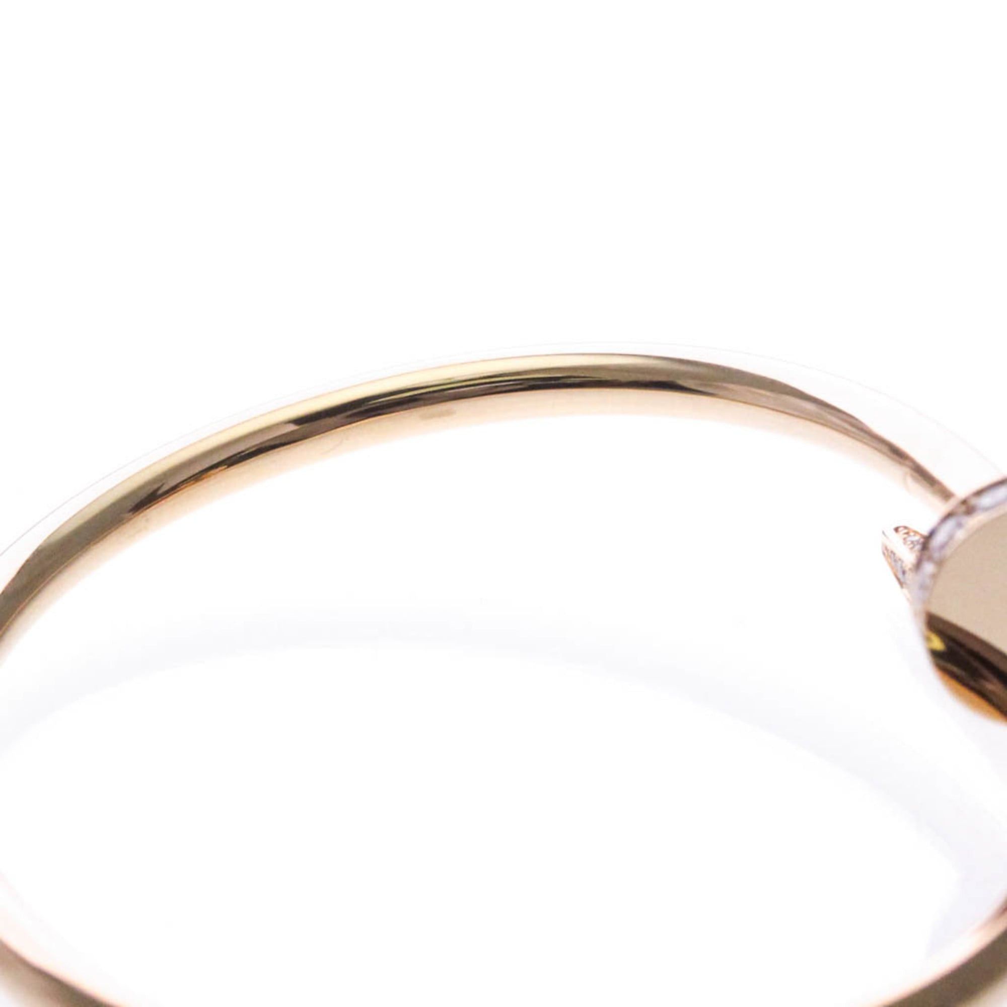 Cartier Cartier Juste Un Clou Bracelet With Diamonds Pink Gold (18K) Diamond Bangle Pink Gold Size ONE SIZE - 8 Thumbnail