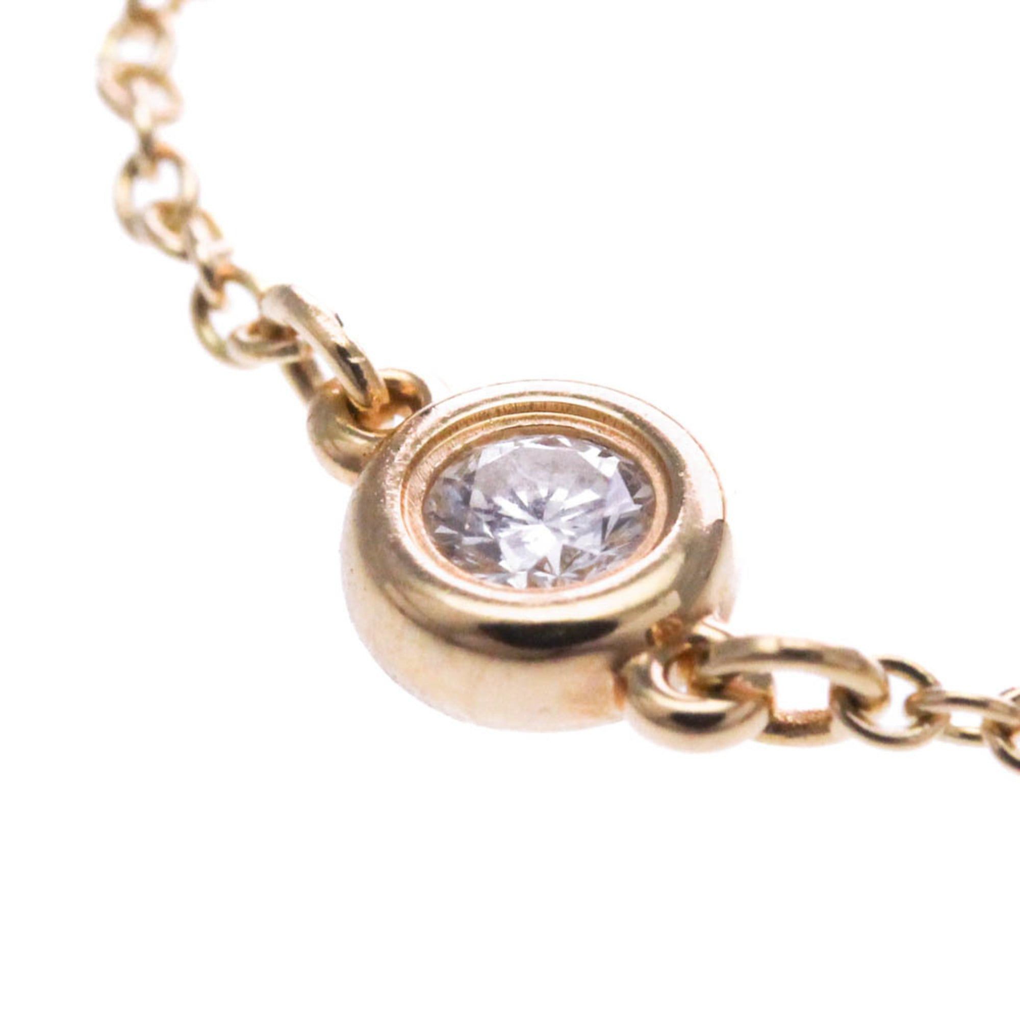 Tiffany & Co. Tiffany Diamonds By The Yard Pink Gold (18K) Diamond Charm Bracelet Pink Gold Size ONE SIZE - 6 Thumbnail