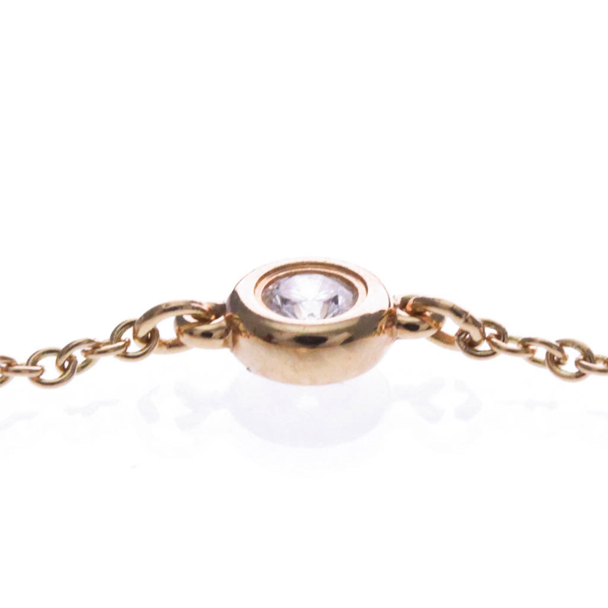 Tiffany & Co. Tiffany Diamonds By The Yard Pink Gold (18K) Diamond Charm Bracelet Pink Gold Size ONE SIZE - 4 Thumbnail