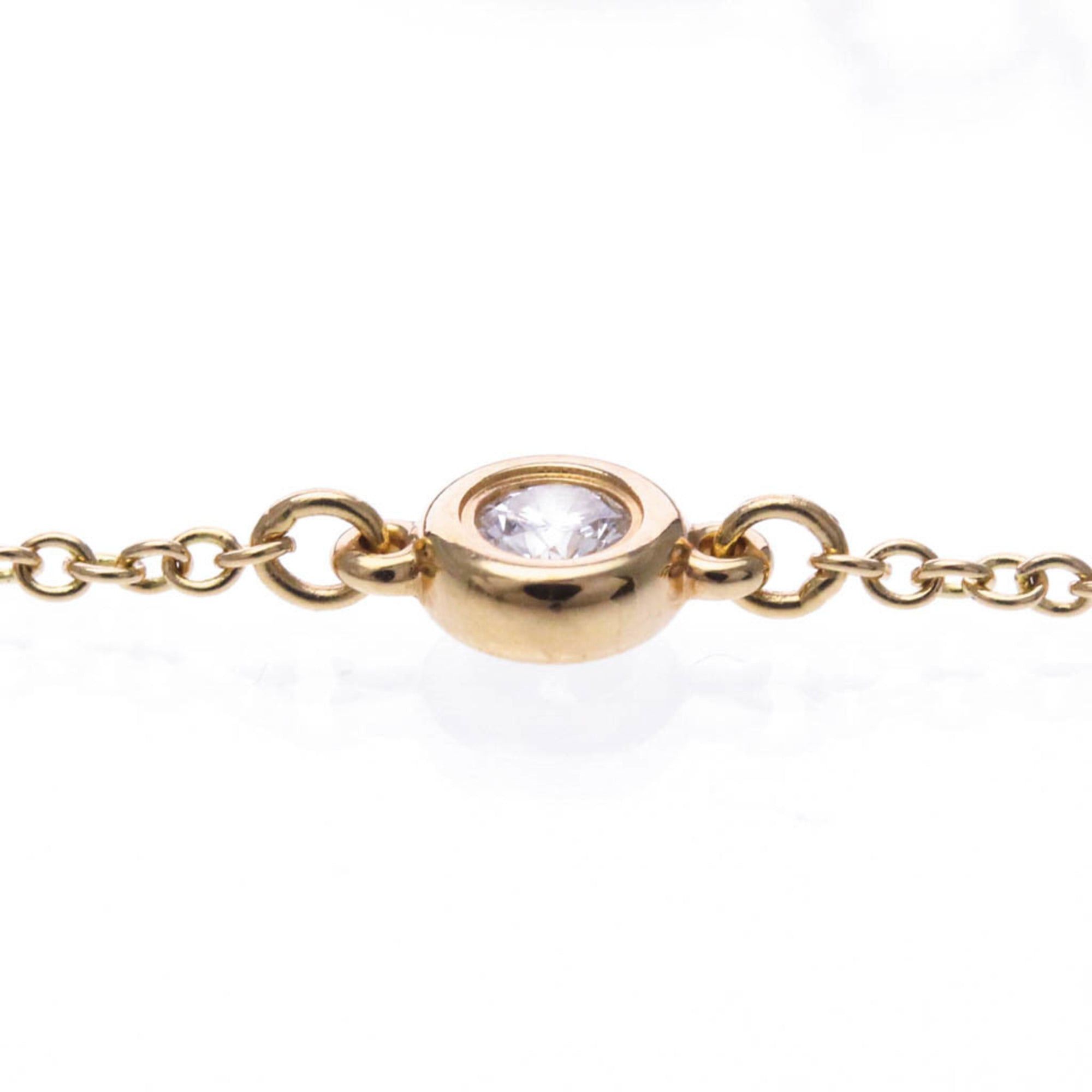 Tiffany & Co. Tiffany Diamonds By The Yard Pink Gold (18K) Diamond Charm Bracelet Pink Gold Size ONE SIZE - 2 Thumbnail