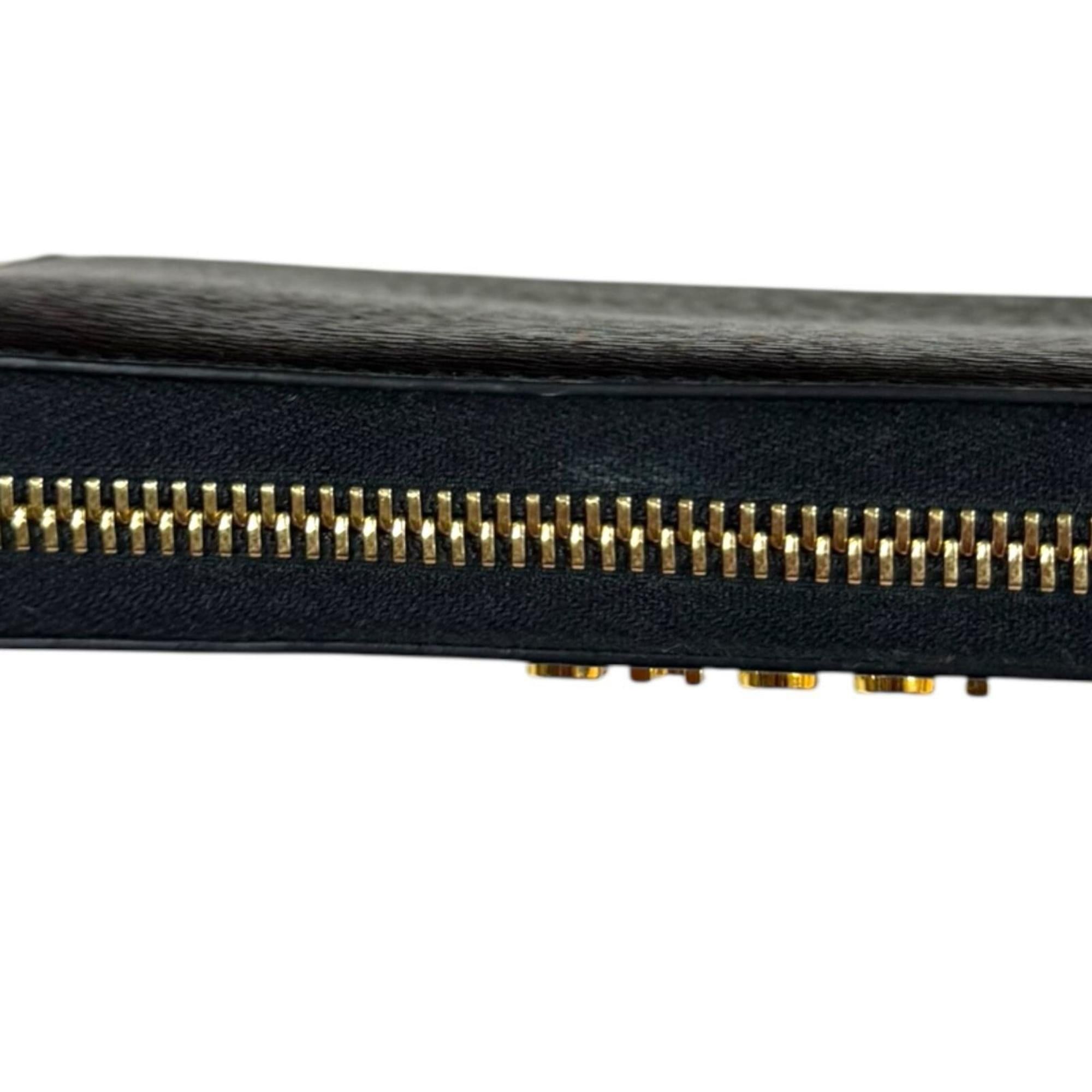 Gucci Pre-owned Gucci Script Zip-Around Wallet, Leather, 772642, Men's/Women's. Size ONE SIZE - 10 Thumbnail